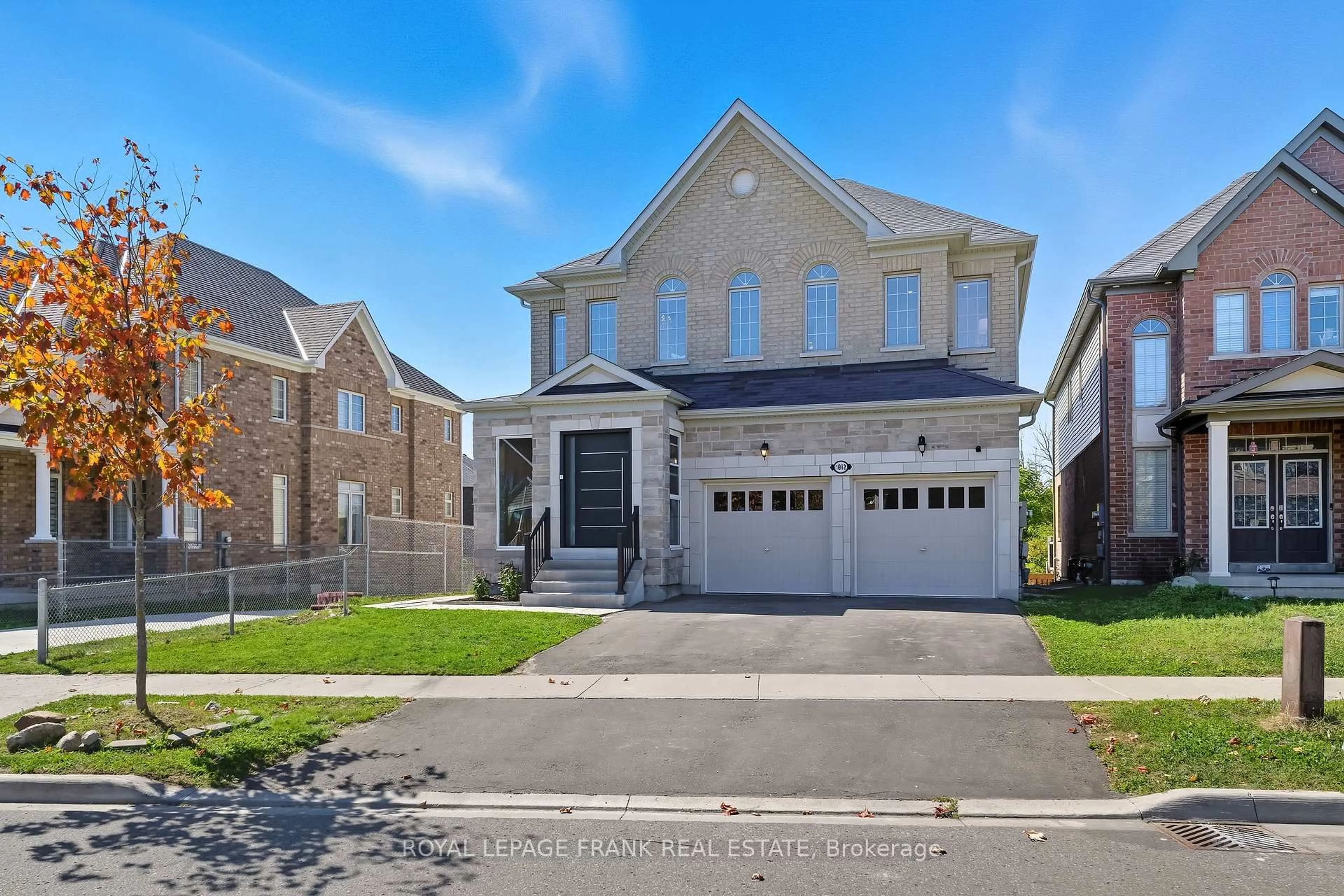 Home with brick exterior material, street for 1842 Douglas Langtree Dr, Oshawa Ontario L1K 0Y5