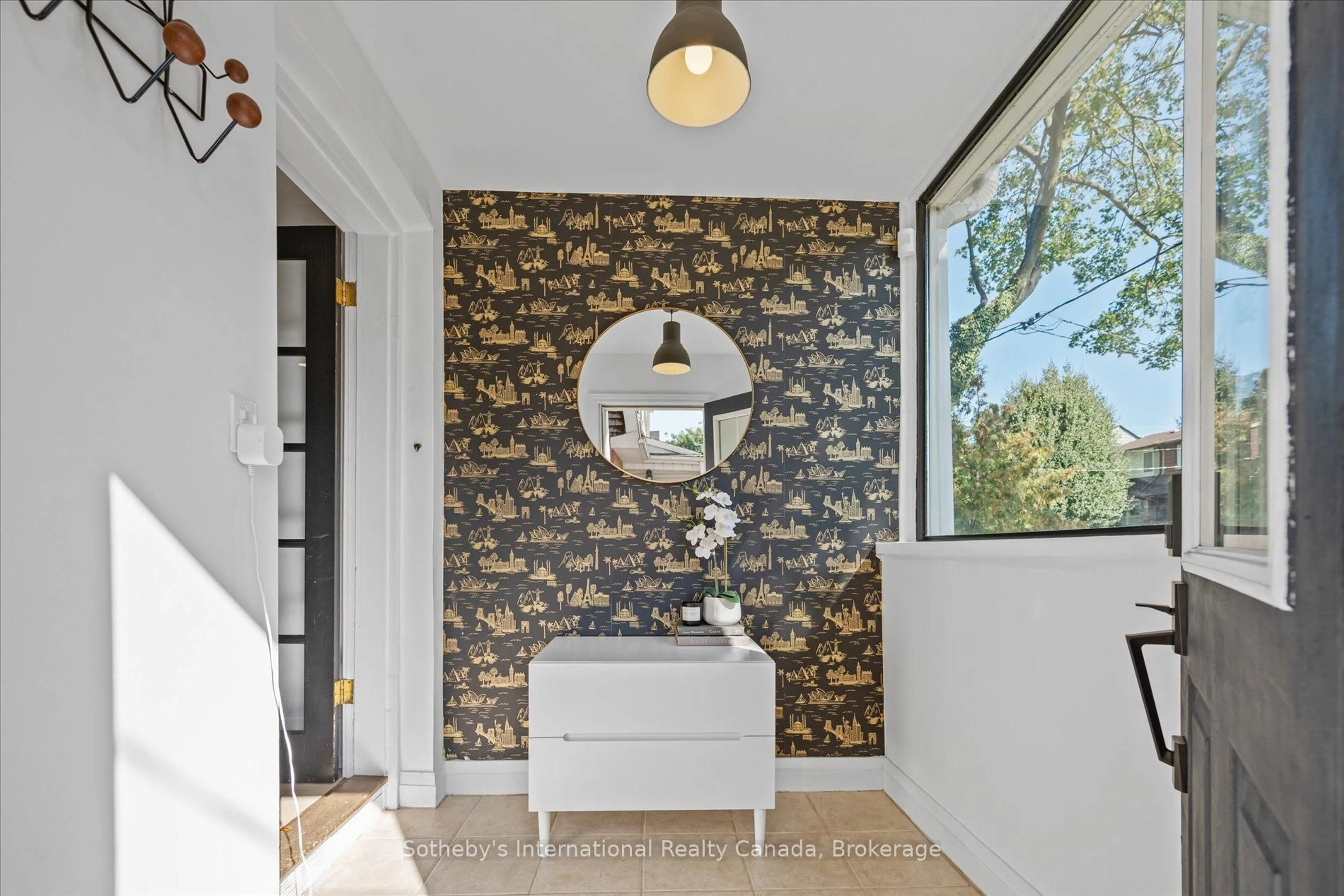 Contemporary bathroom, ceramic/tile floor for 106 Hiltz Ave, Toronto Ontario M4L 2N5