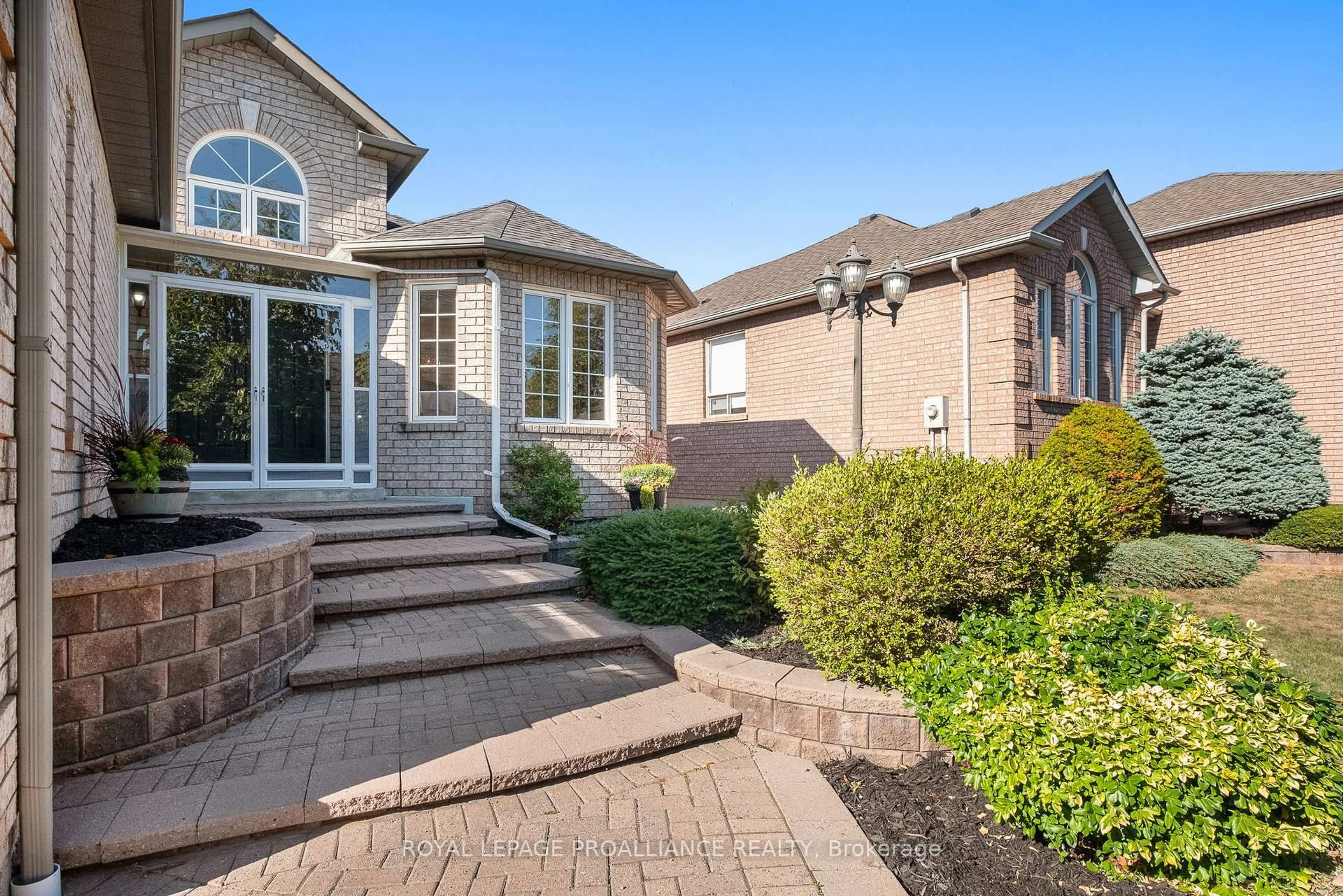 Home with brick exterior material, street for 20 Patrick Dr, Whitby Ontario L1R 2L1