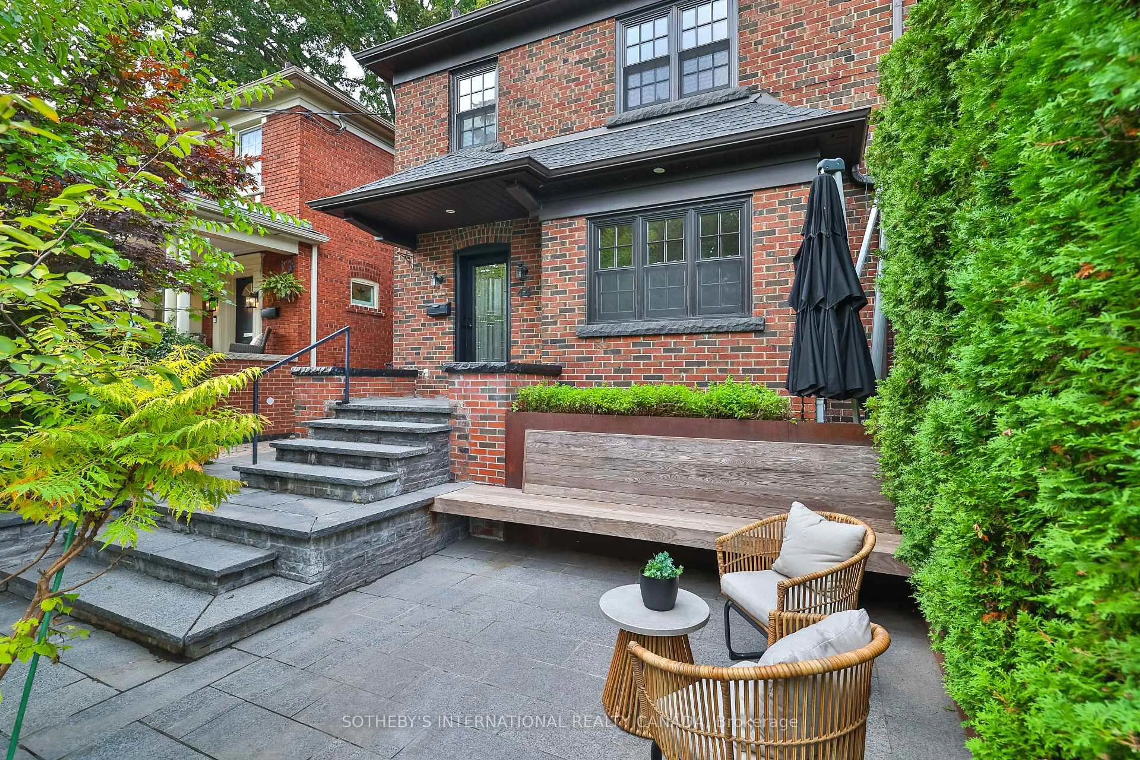 Home with brick exterior material, street for 44 Glen Stewart Ave, Toronto Ontario M4E 1P8