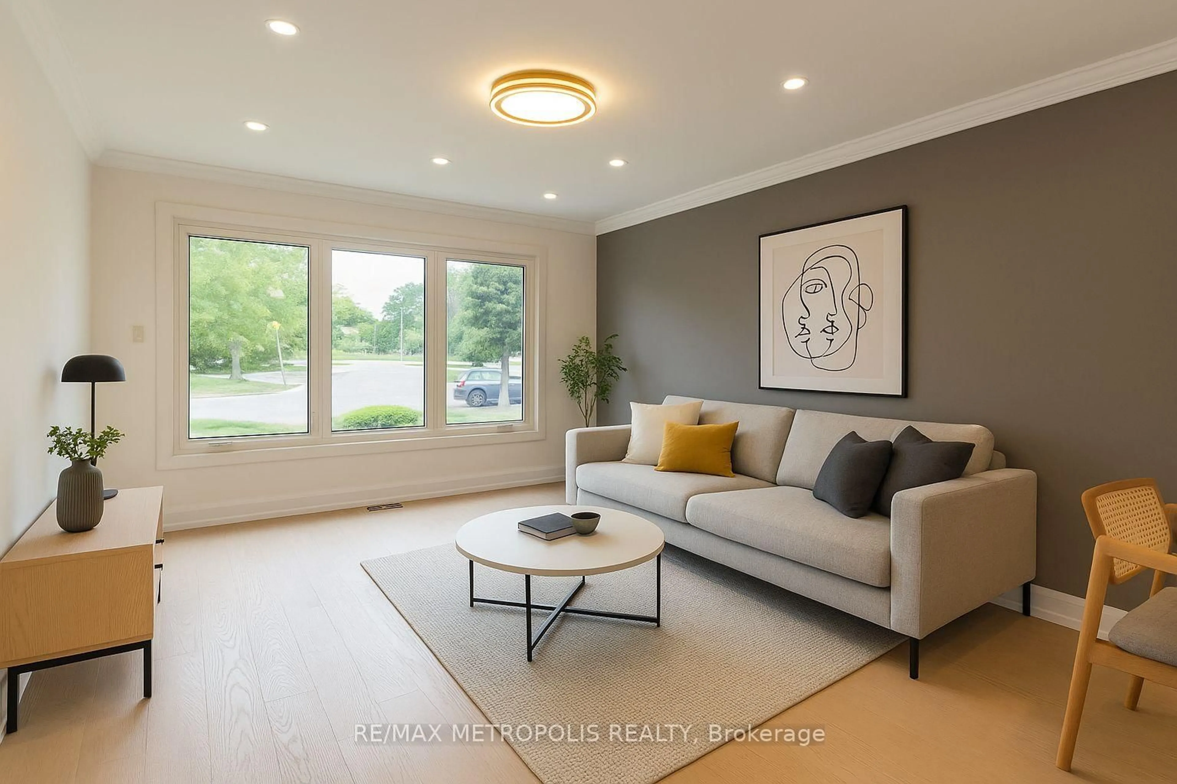 Living room with furniture, unknown for 48 Knockbolt Cres, Toronto Ontario M1S 2P6