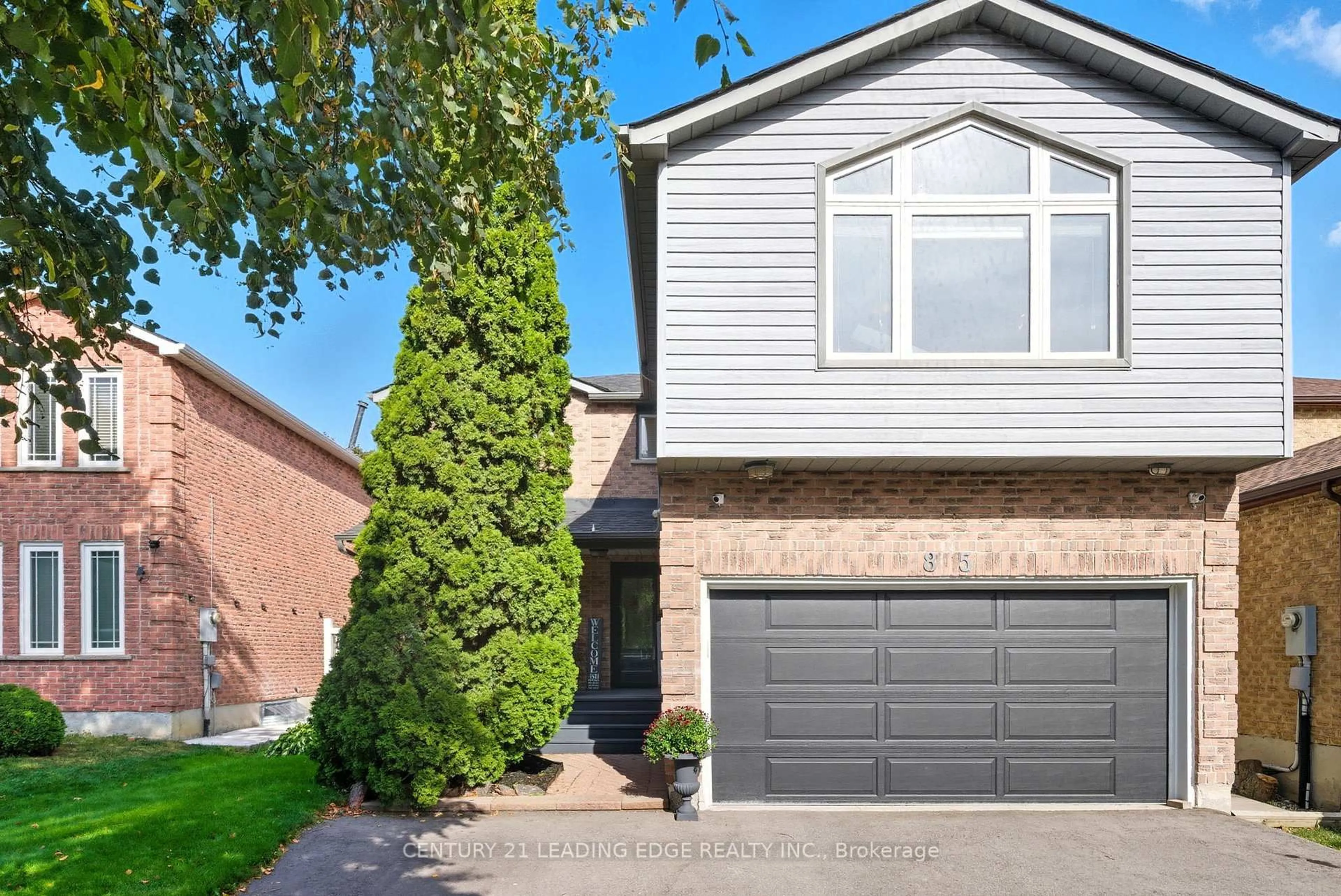 Home with brick exterior material, street for 85 Large Cres, Ajax Ontario L1T 2S7
