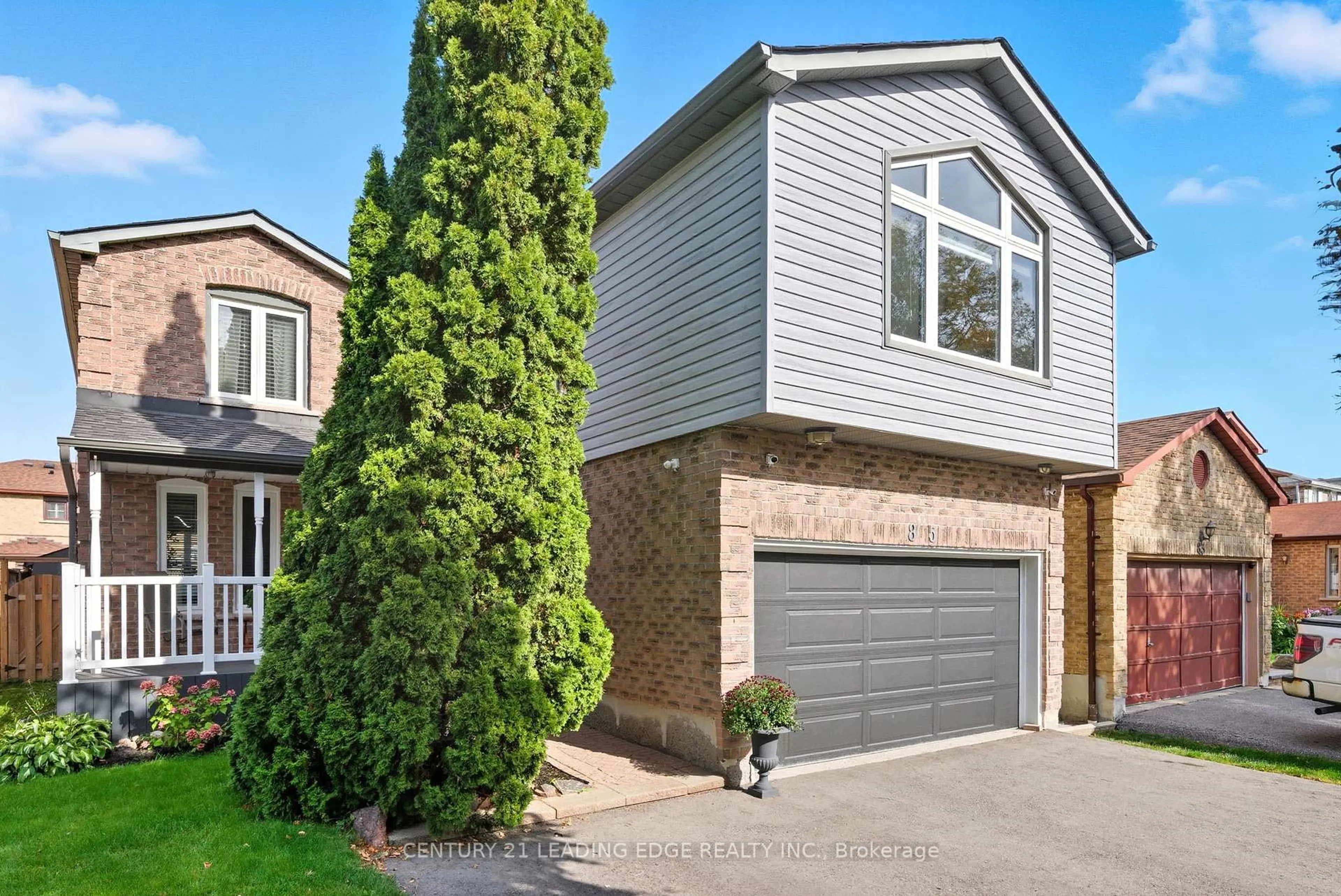 Home with brick exterior material, street for 85 Large Cres, Ajax Ontario L1T 2S7