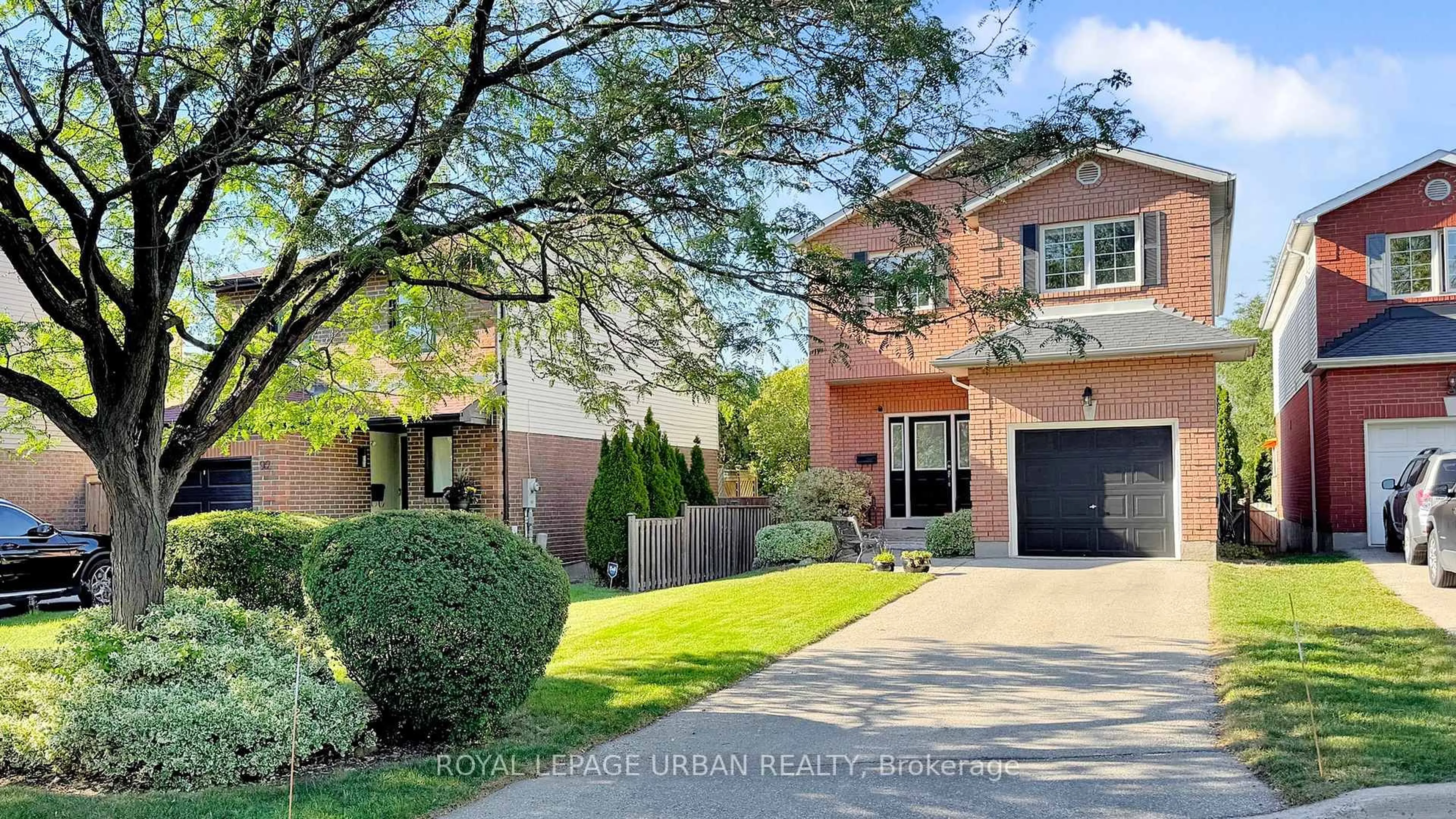 Home with brick exterior material, street for 96 Coalport Dr, Toronto Ontario M1N 4B8