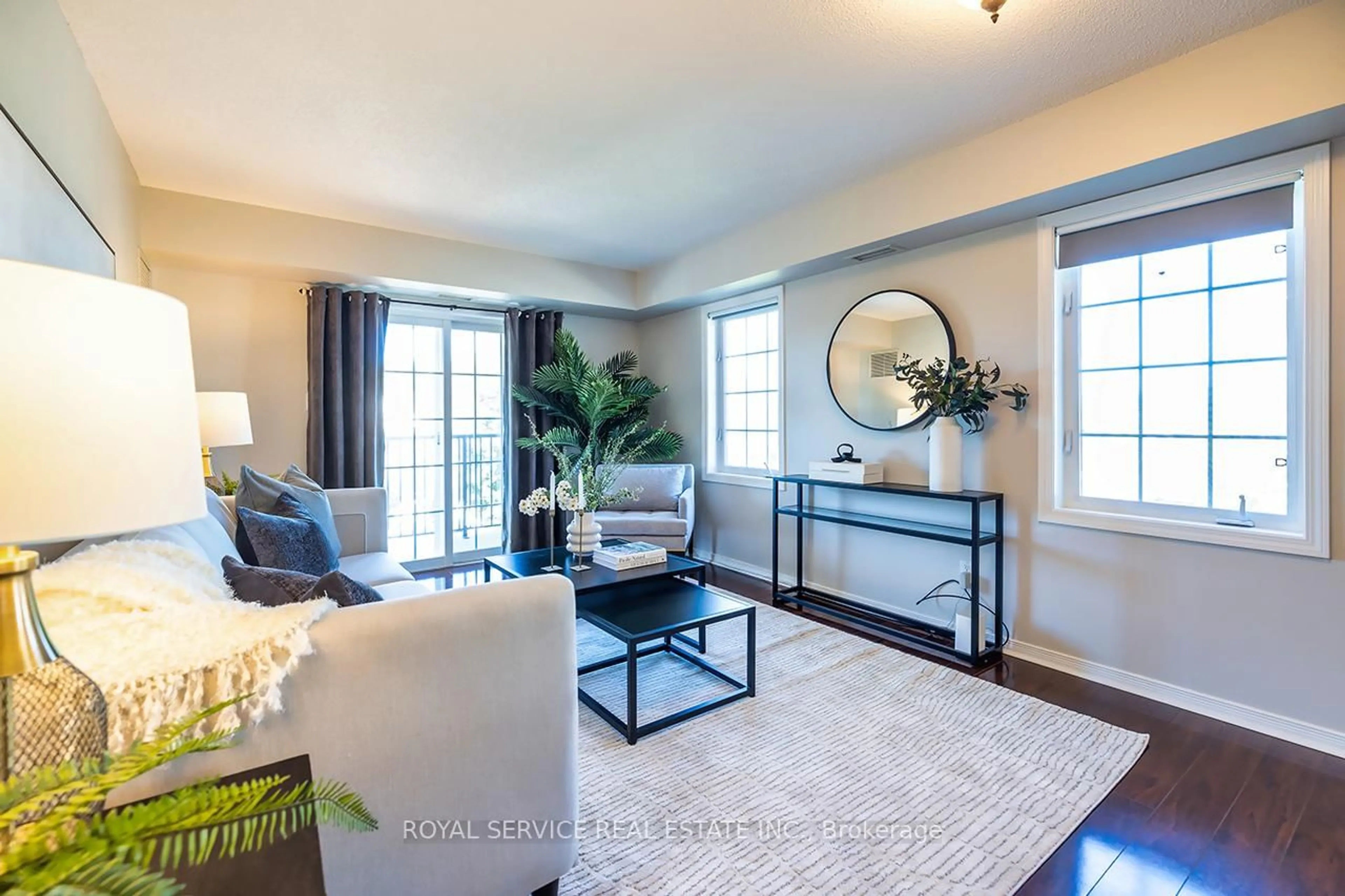 Living room with furniture, unknown for 75 Shipway Ave #312, Clarington Ontario L1B 0B8