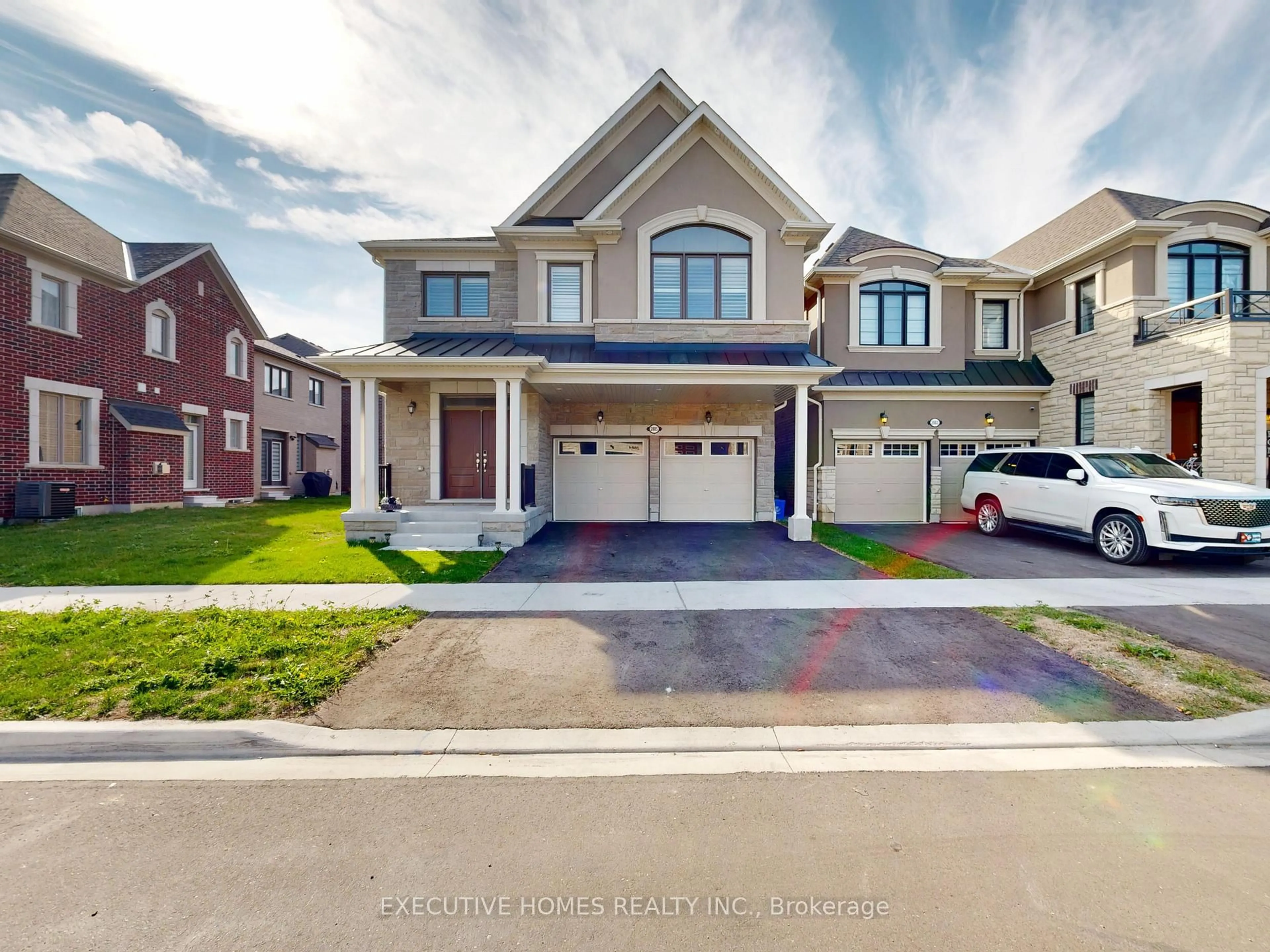 Home with brick exterior material, street for 2885 Foxden Sq, Pickering Ontario L1X 0N9