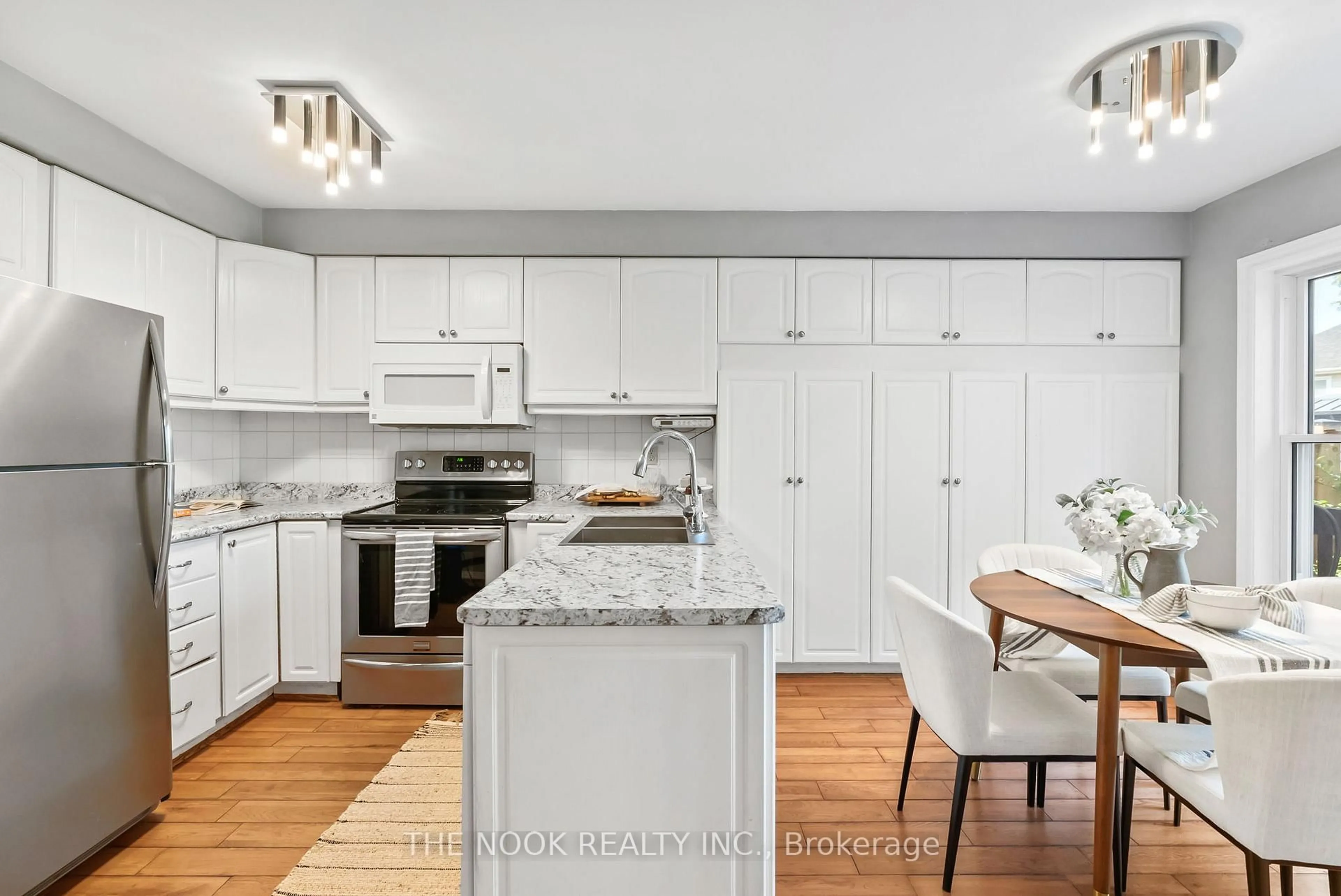 Open concept kitchen, unknown for 1041 Meadowridge Cres, Pickering Ontario L1V 4Z6