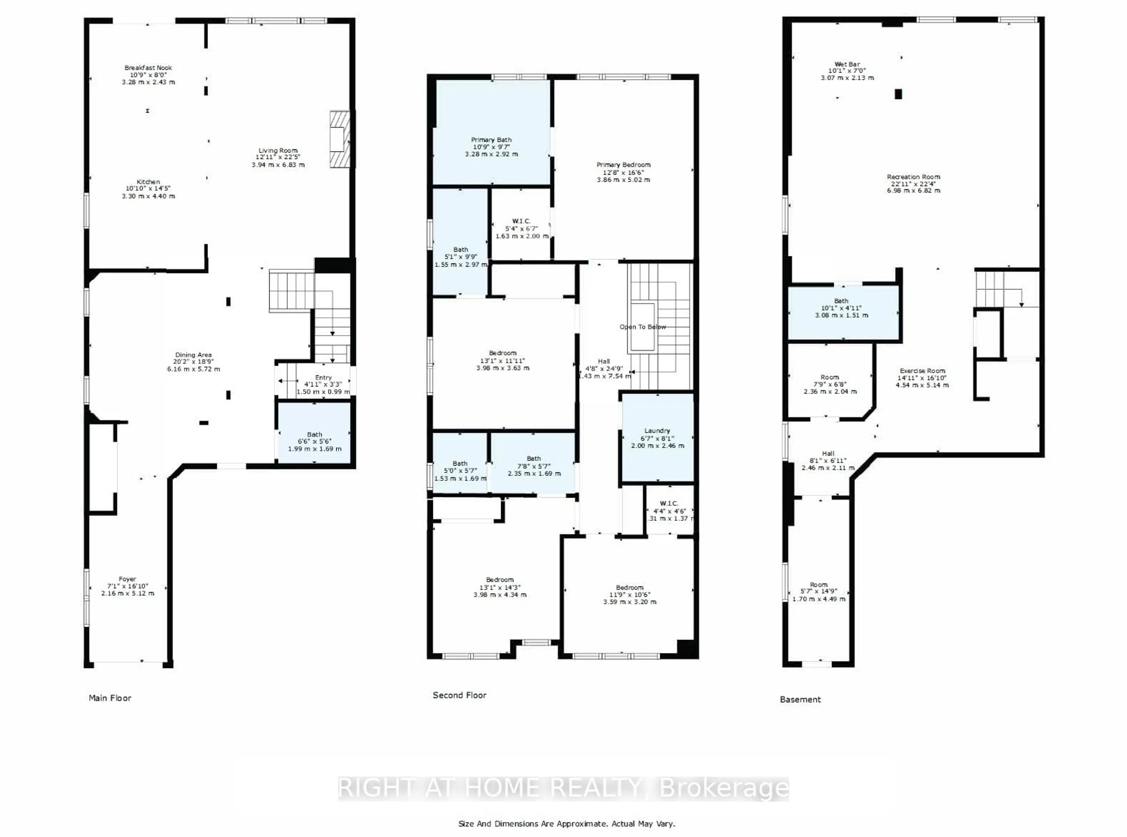 Floor plan for 20b Leafield St, Toronto Ontario M1W 2T2