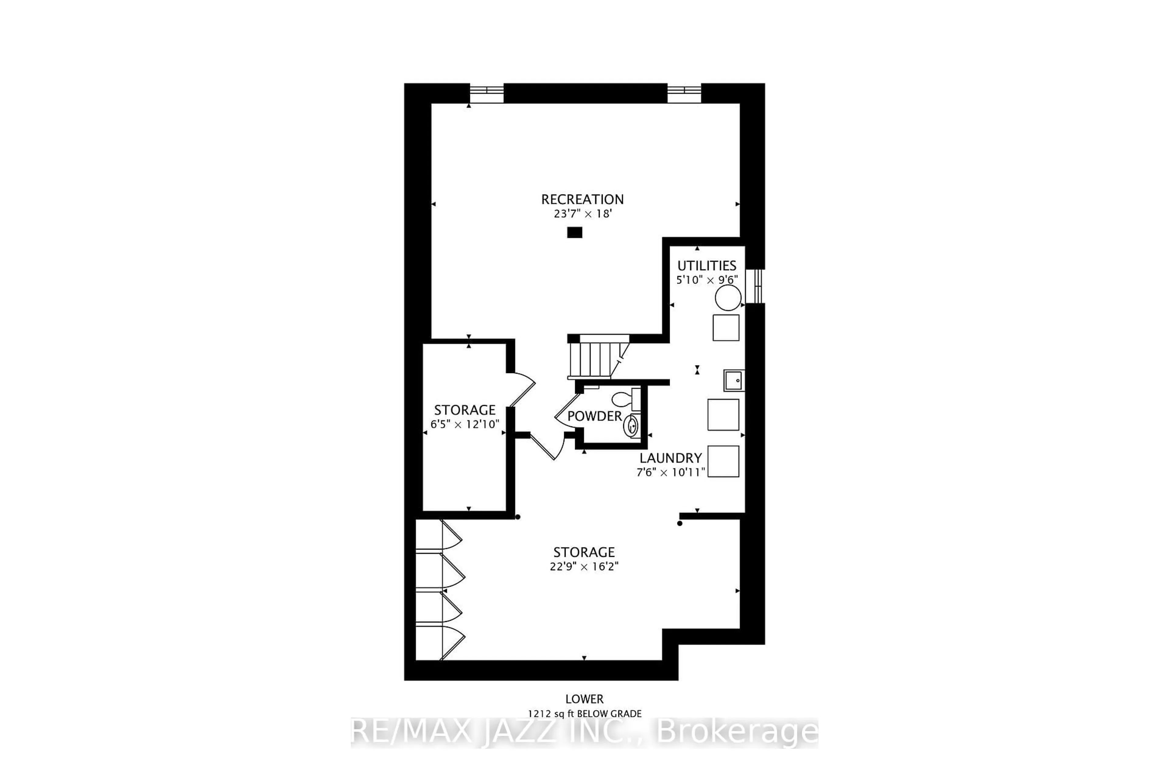 Floor plan for 417 Crestwood Dr, Oshawa Ontario L1G 2R4