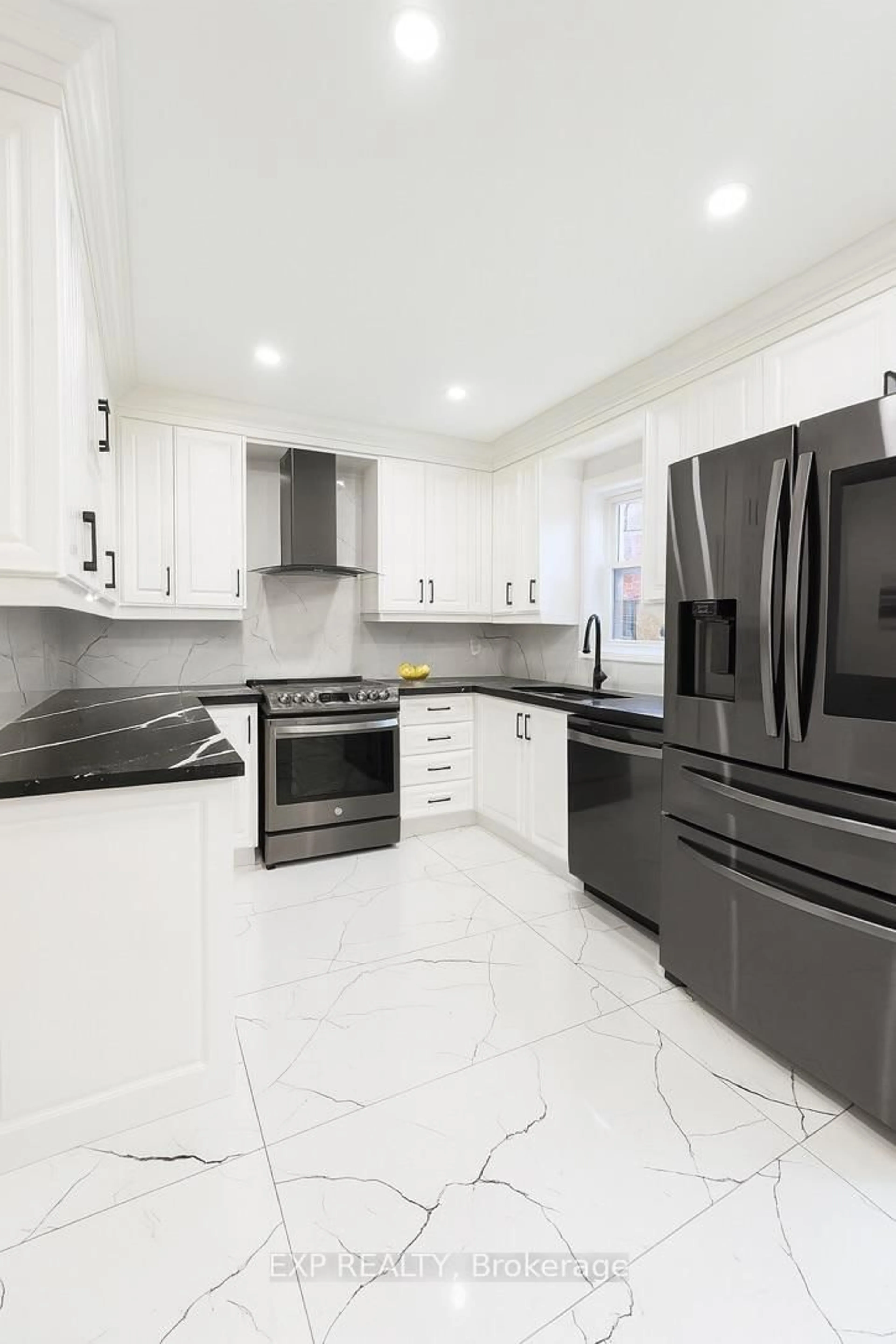 Contemporary kitchen, ceramic/tile floor for 7 Macdermott Dr, Ajax Ontario L1T 3S7