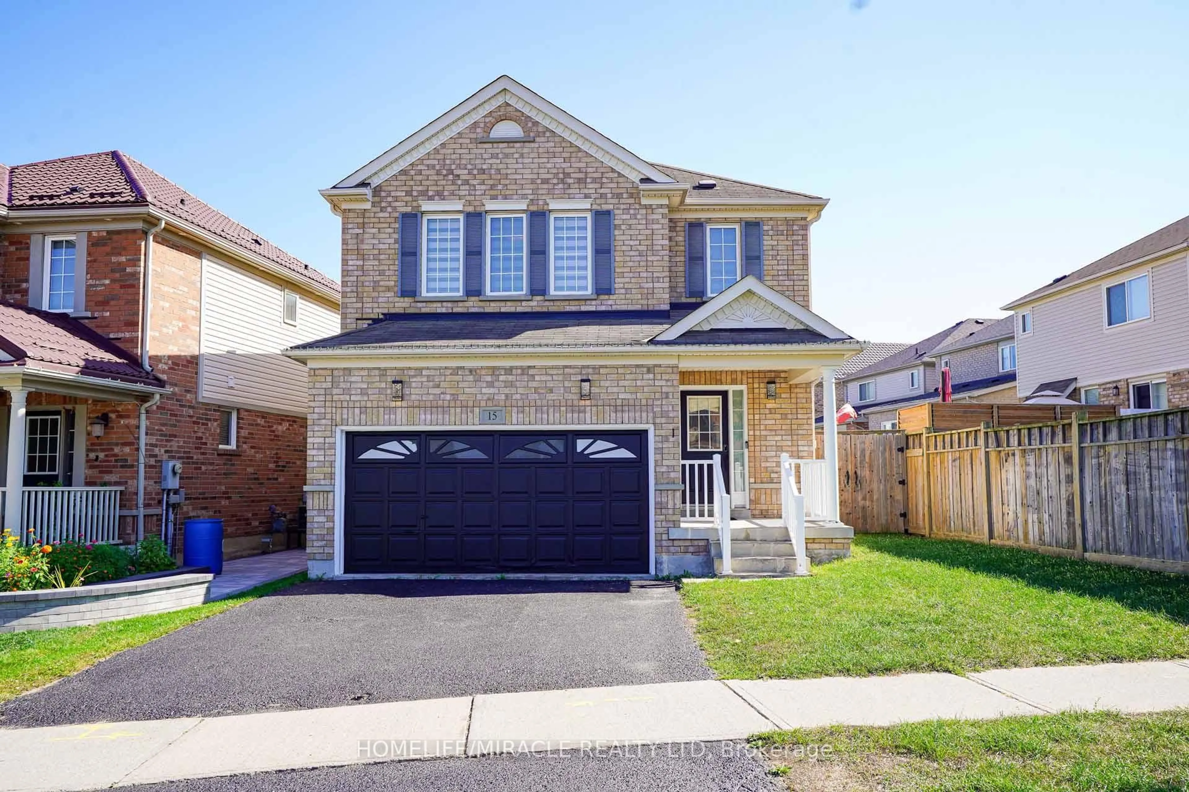 Home with brick exterior material, street for 15 Atherton Ave, Ajax Ontario L1T 4Y3