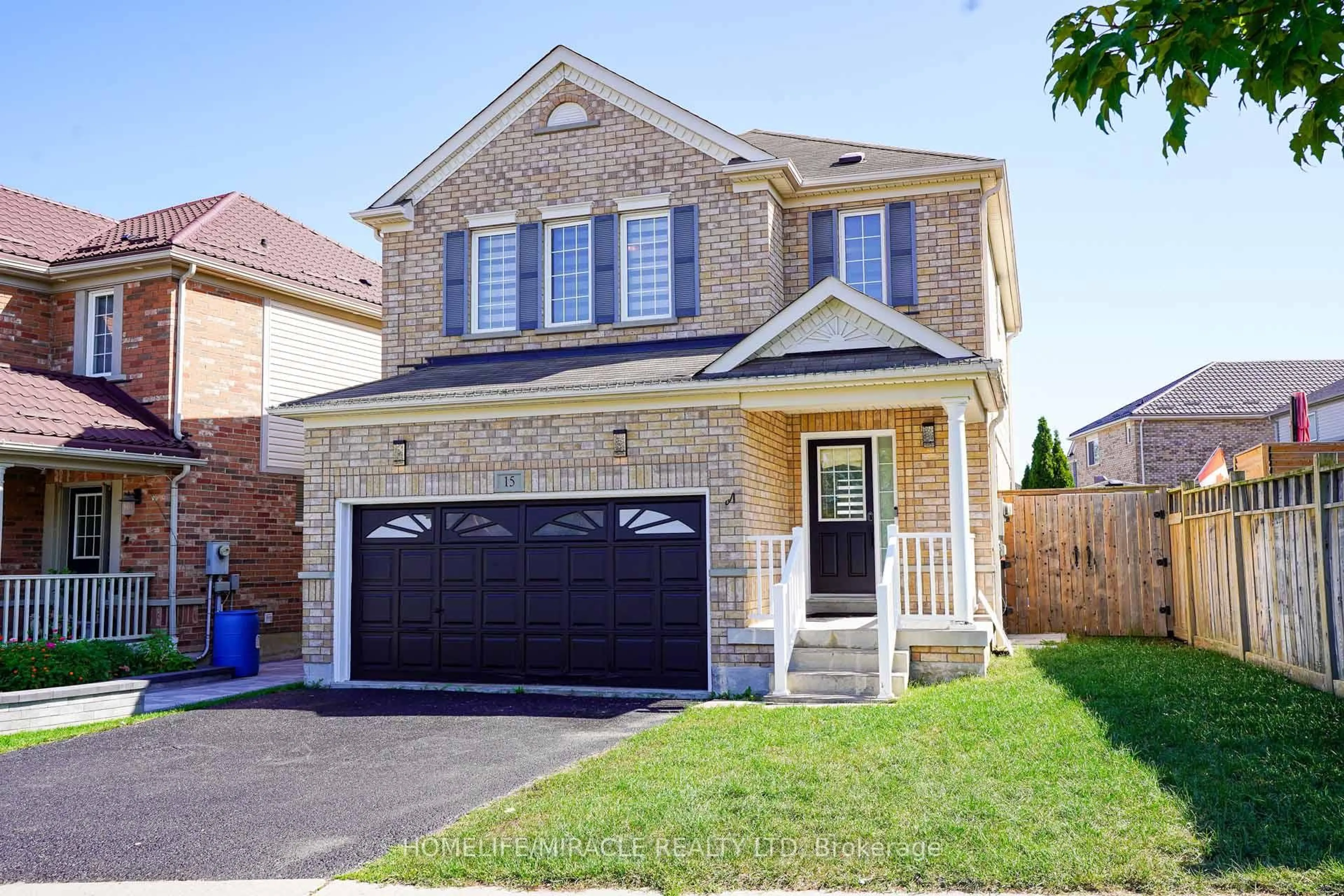 Home with brick exterior material, street for 15 Atherton Ave, Ajax Ontario L1T 4Y3