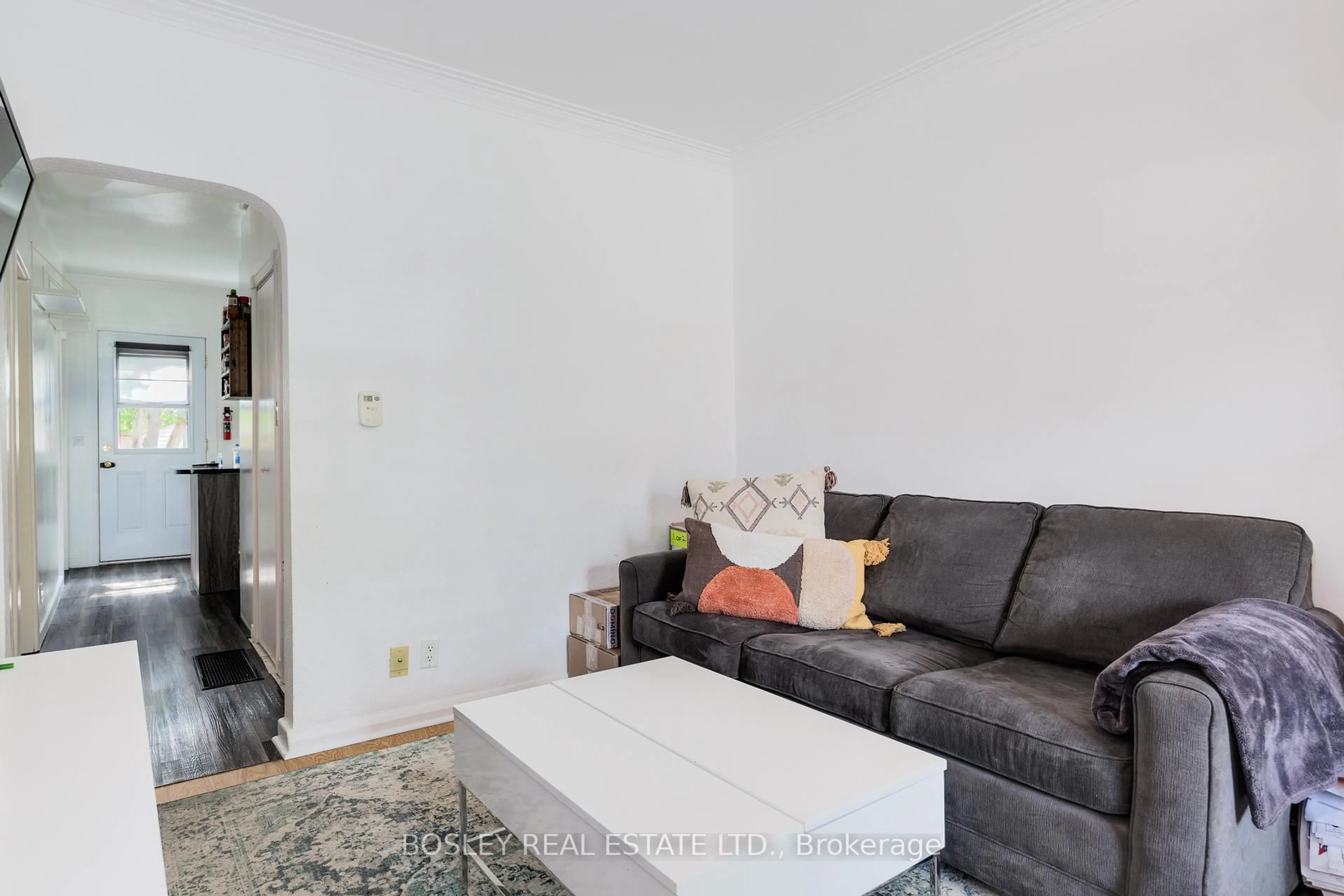 Living room with furniture, unknown for 203 Virginia Ave, Toronto Ontario M4C 2T6