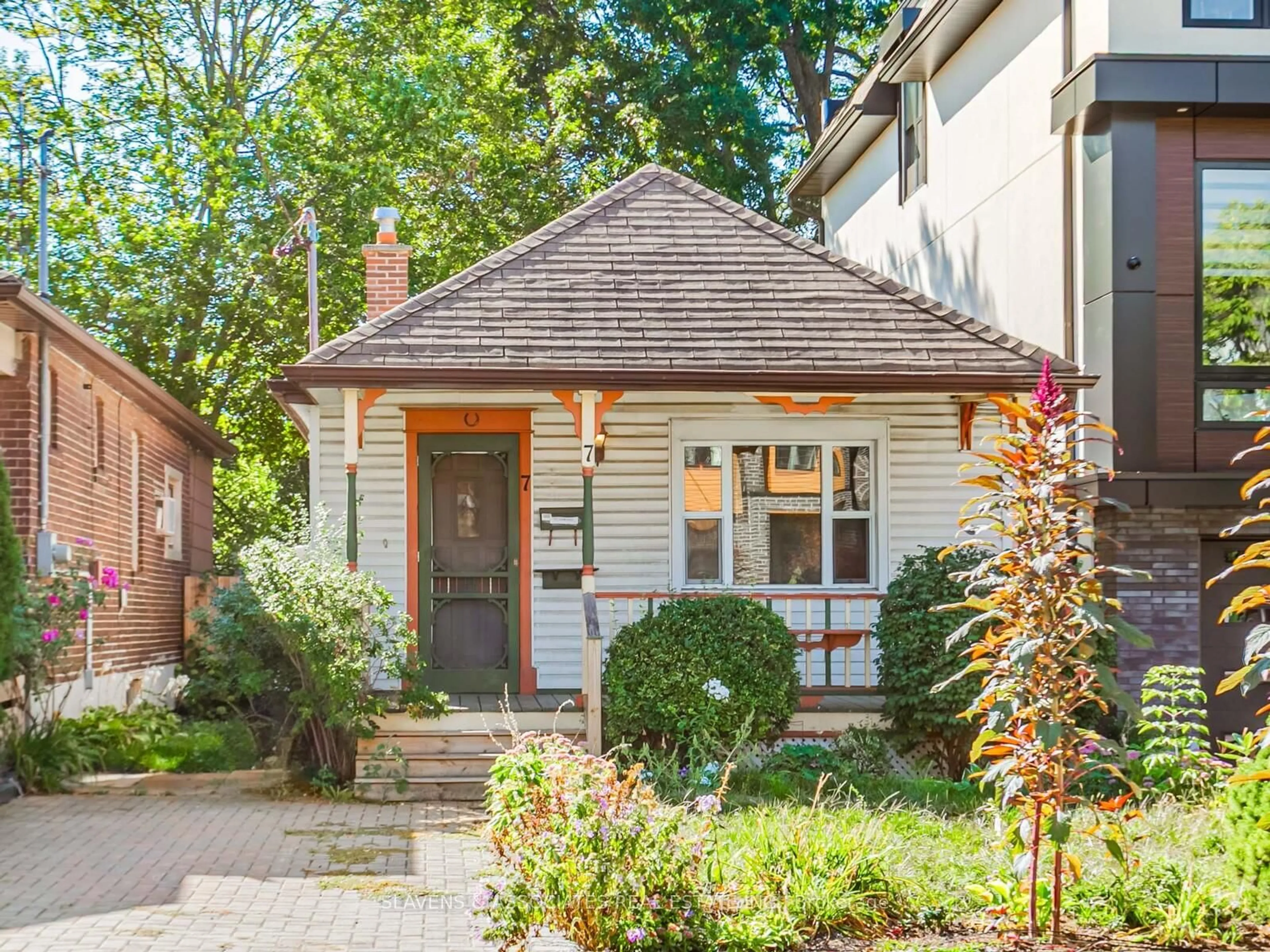 Home with brick exterior material, street for 7 Holborne Ave, Toronto Ontario M4C 2P8