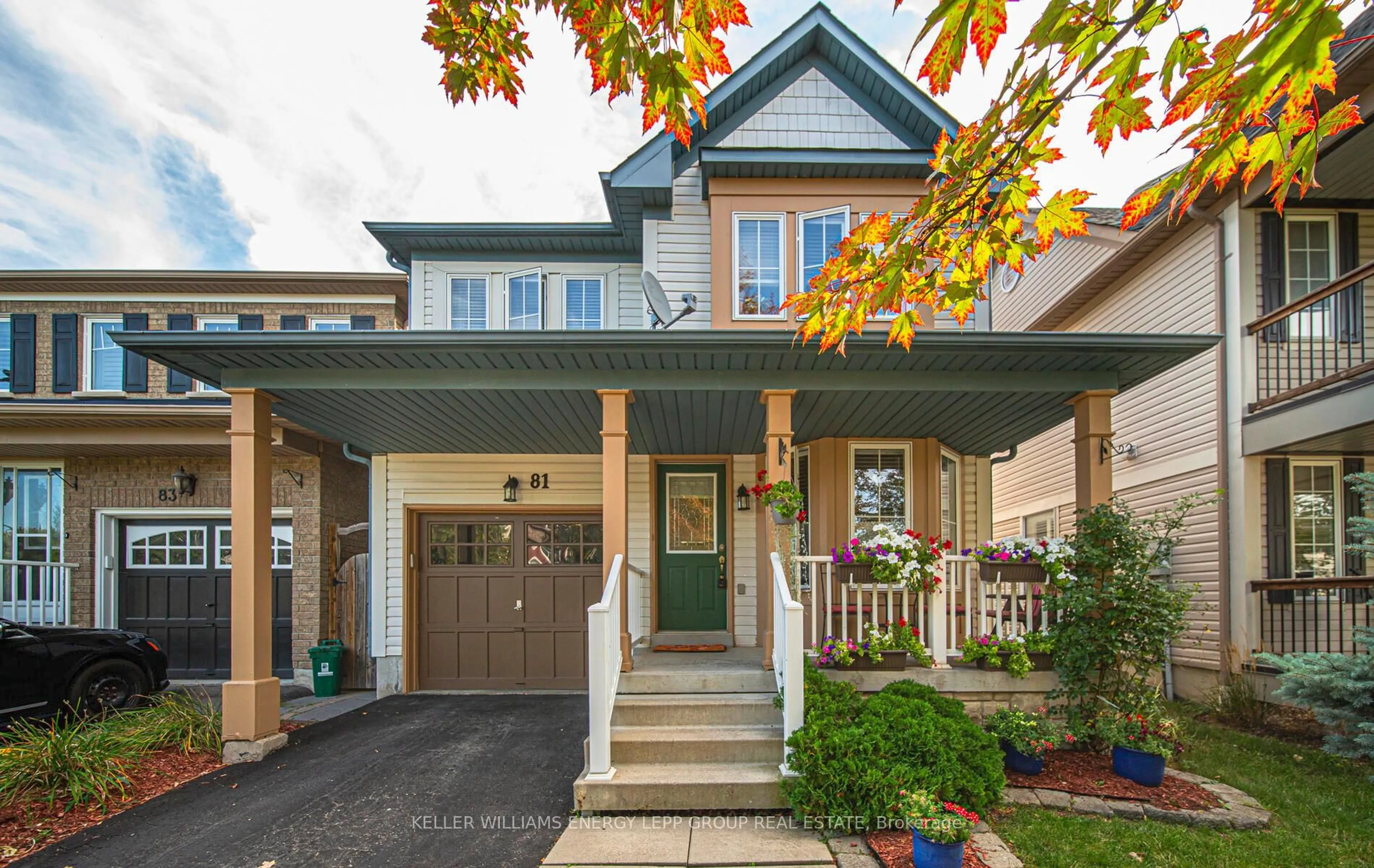 Home with brick exterior material, street for 81 Harrongate Pl, Whitby Ontario L1R 3E5
