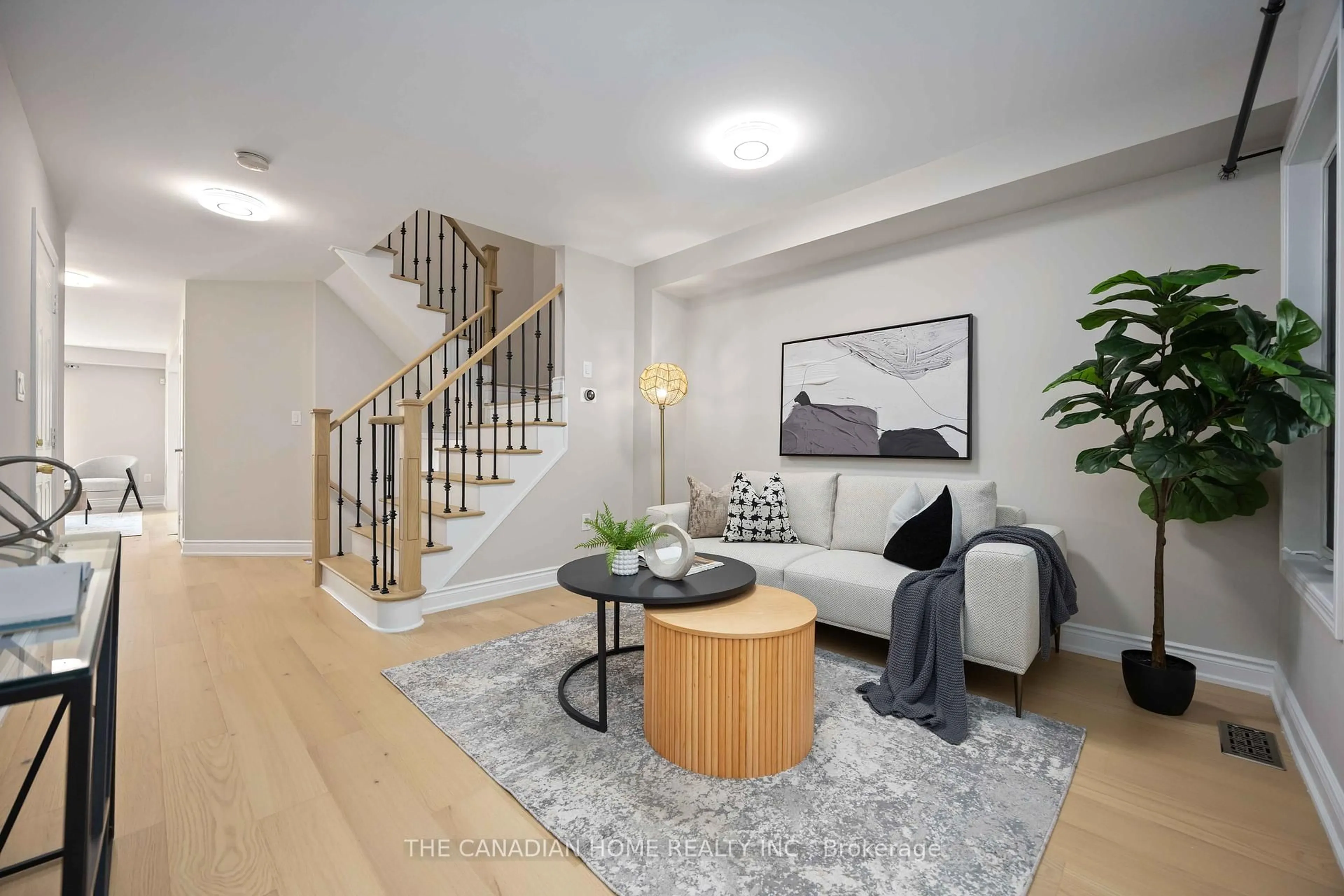 Living room with furniture, unknown for 43 Elliottglen Dr, Ajax Ontario L1Z 0H1