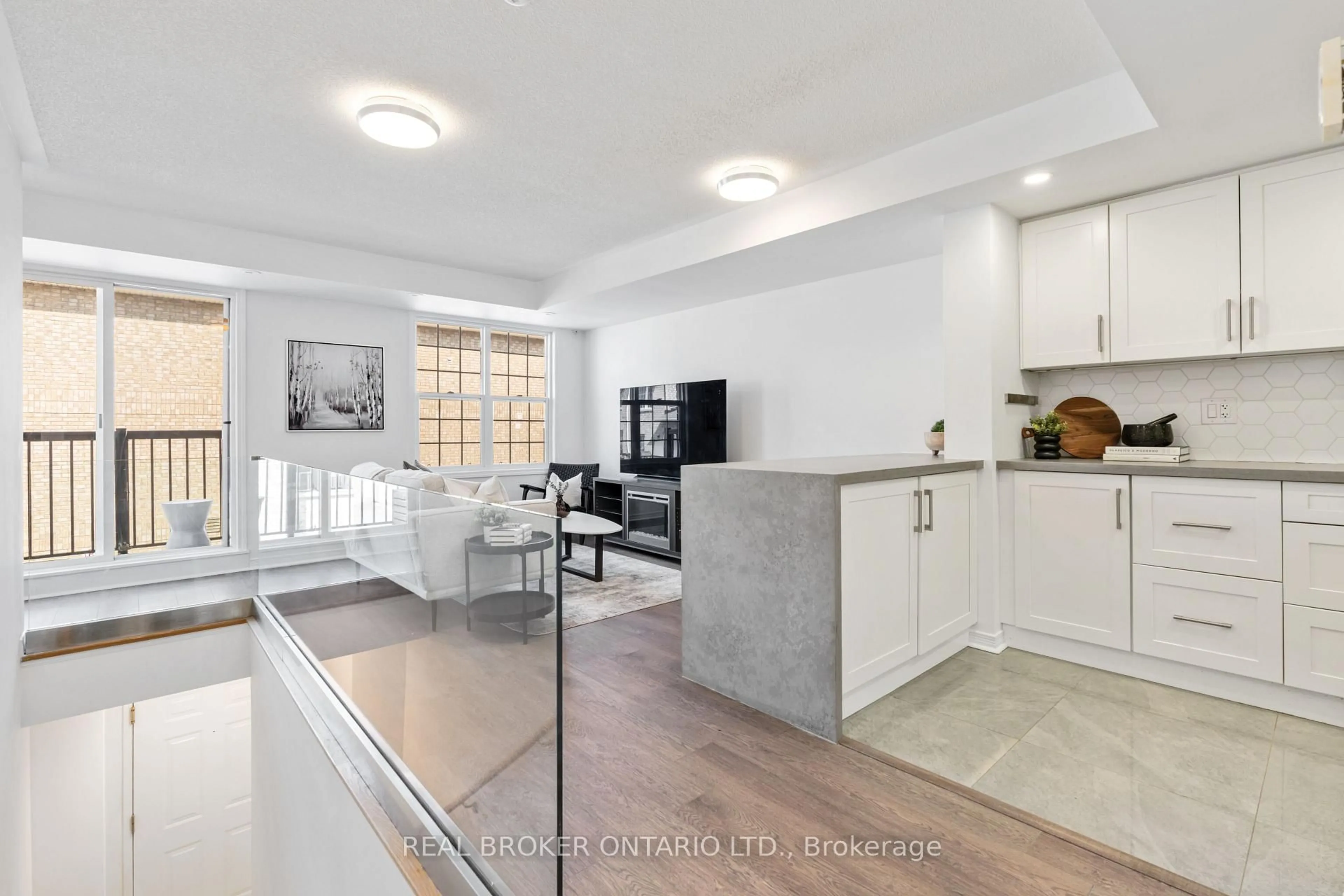 Open concept kitchen, unknown for 35 Strangford Lane #301, Toronto Ontario M1L 0E5