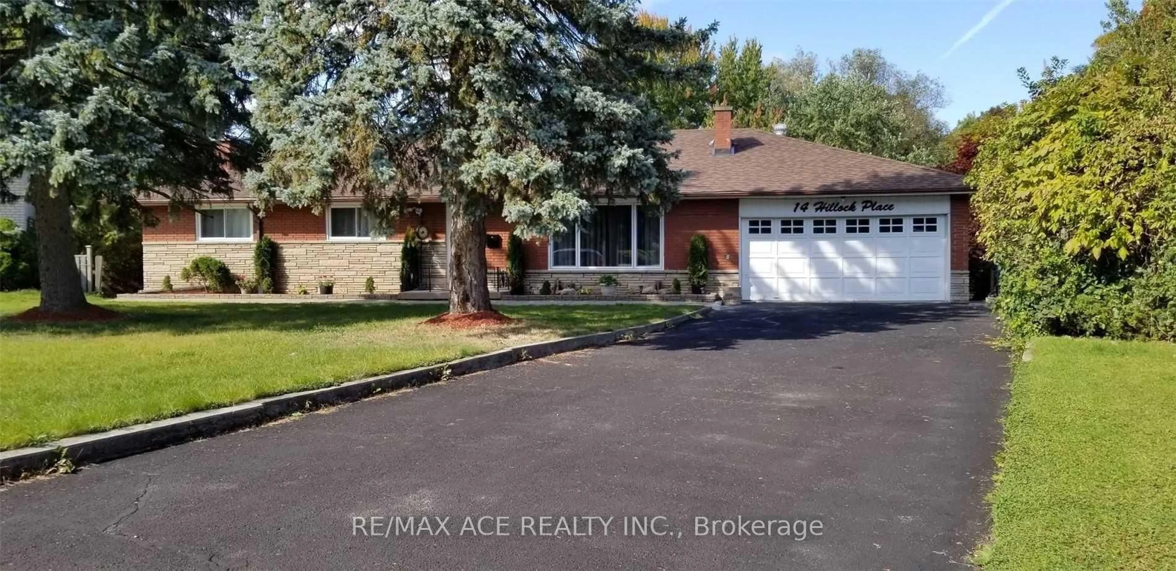 Home with brick exterior material, street for 14 Hillock Pl, Toronto Ontario M1J 2Y7