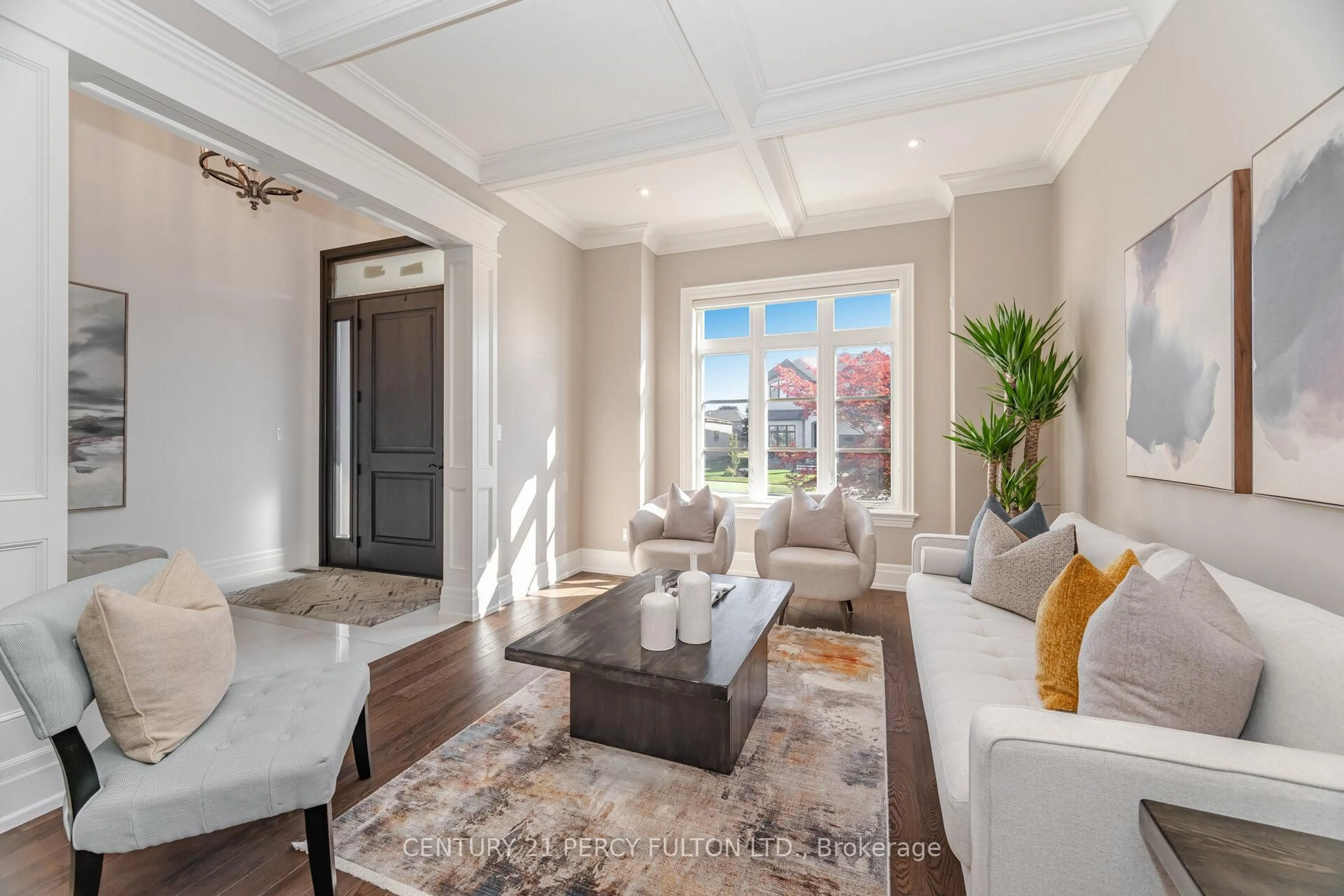 Living room with furniture, unknown for 1738 Rockwood Dr, Pickering Ontario L1V 7G8