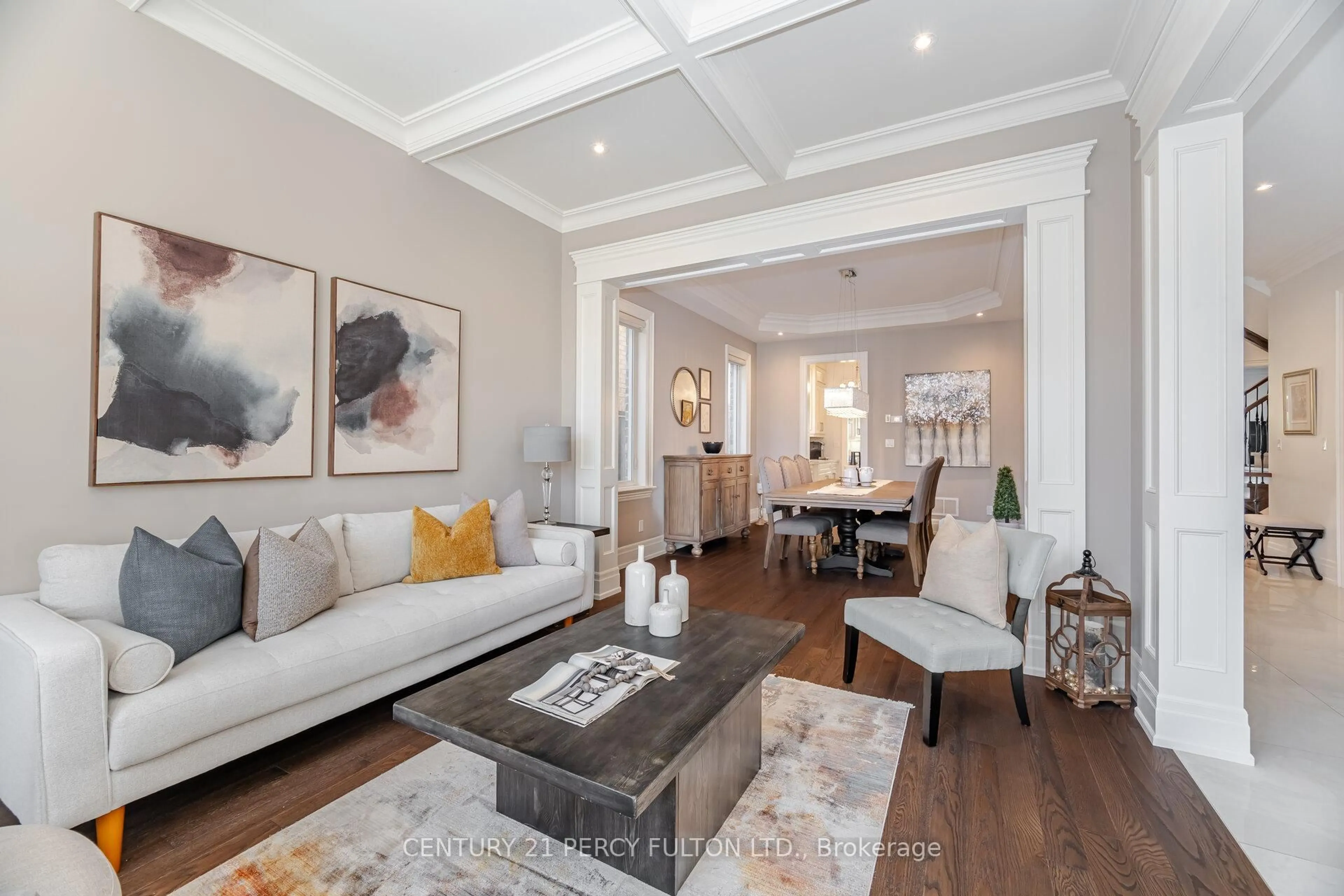 Living room with furniture, unknown for 1738 Rockwood Dr, Pickering Ontario L1V 7G8