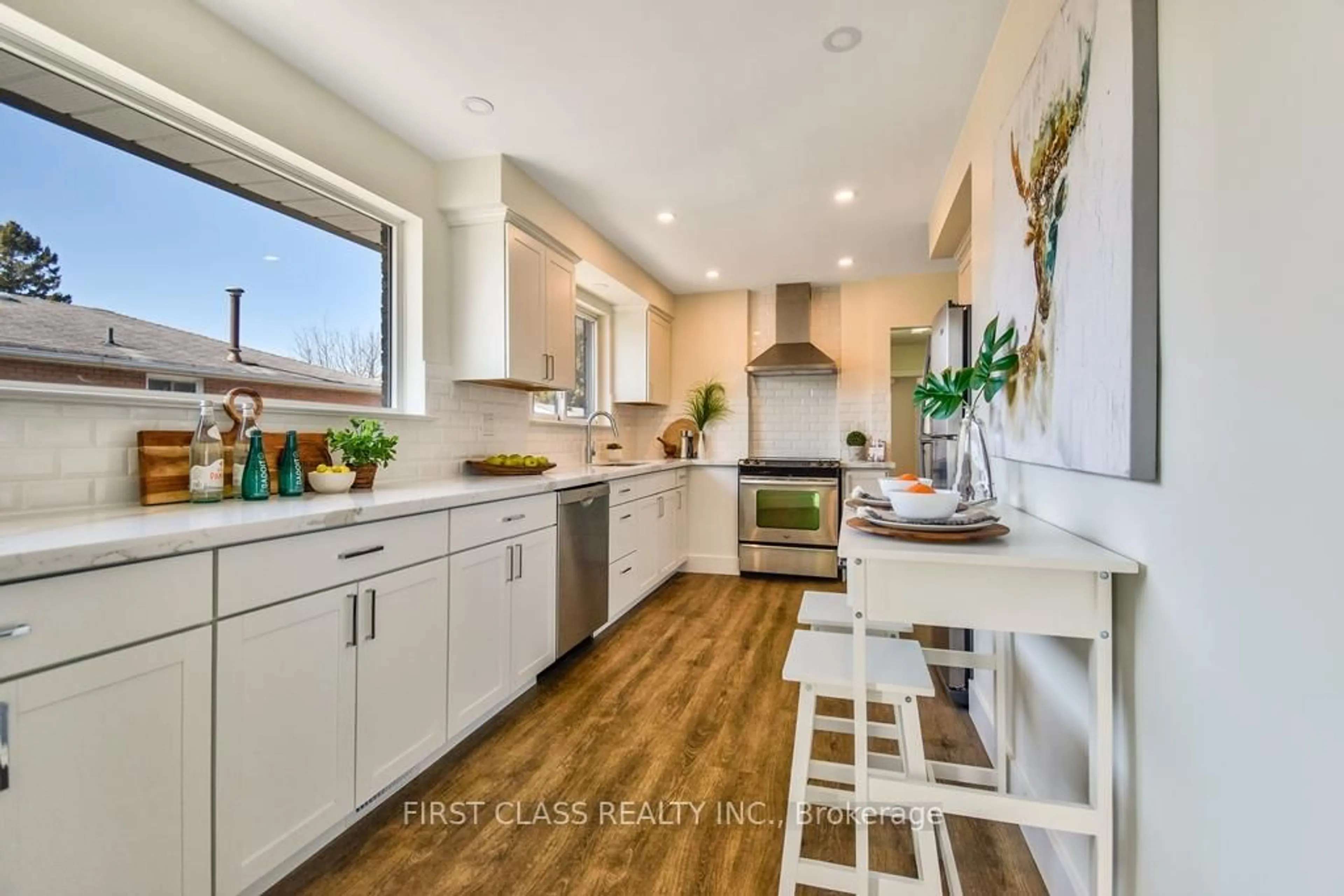Open concept kitchen, unknown for 24 Fintona Ave, Toronto Ontario M1E 1V3