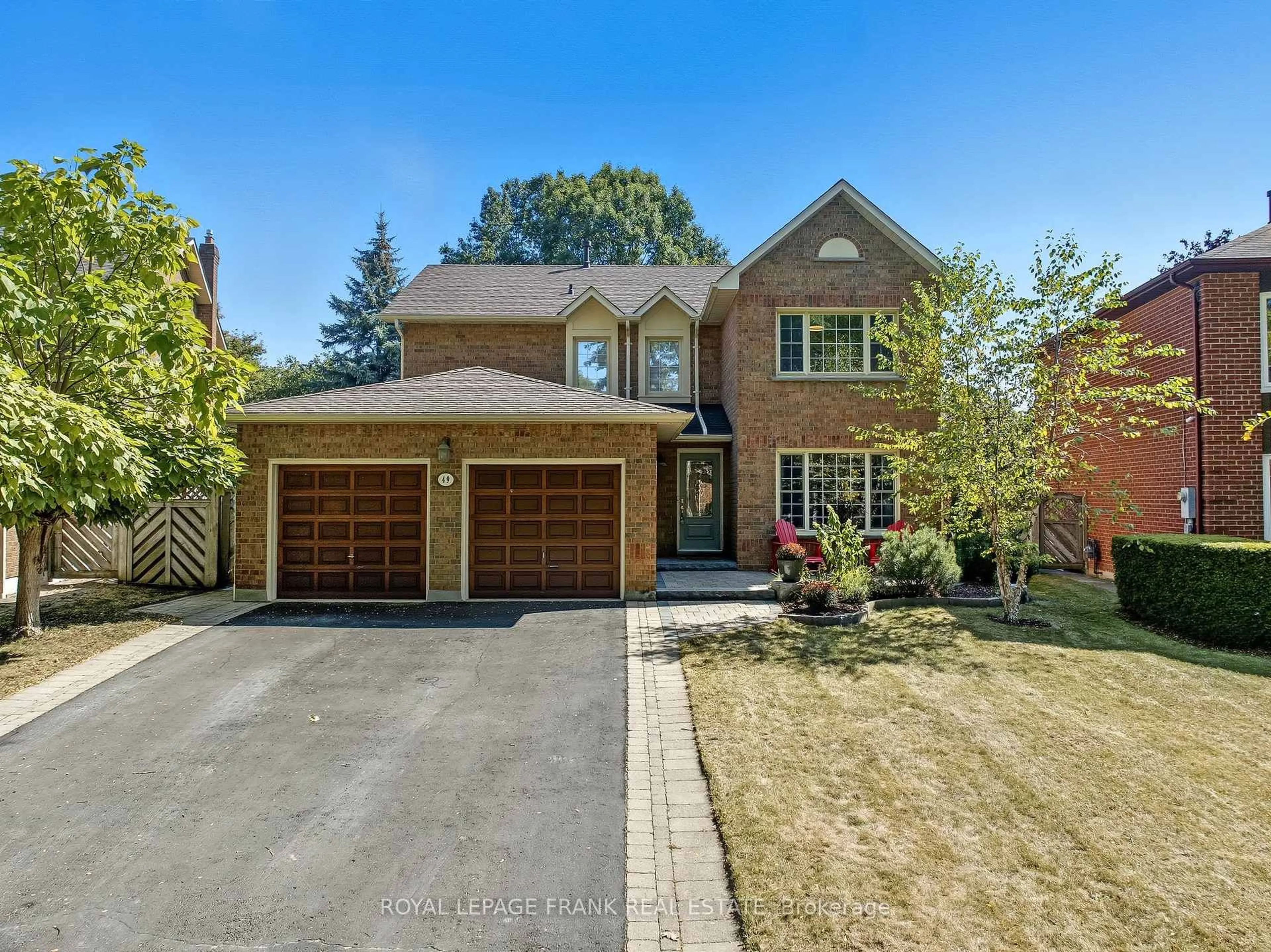 Home with brick exterior material, street for 49 Rice Dr, Whitby Ontario L1N 7Z3