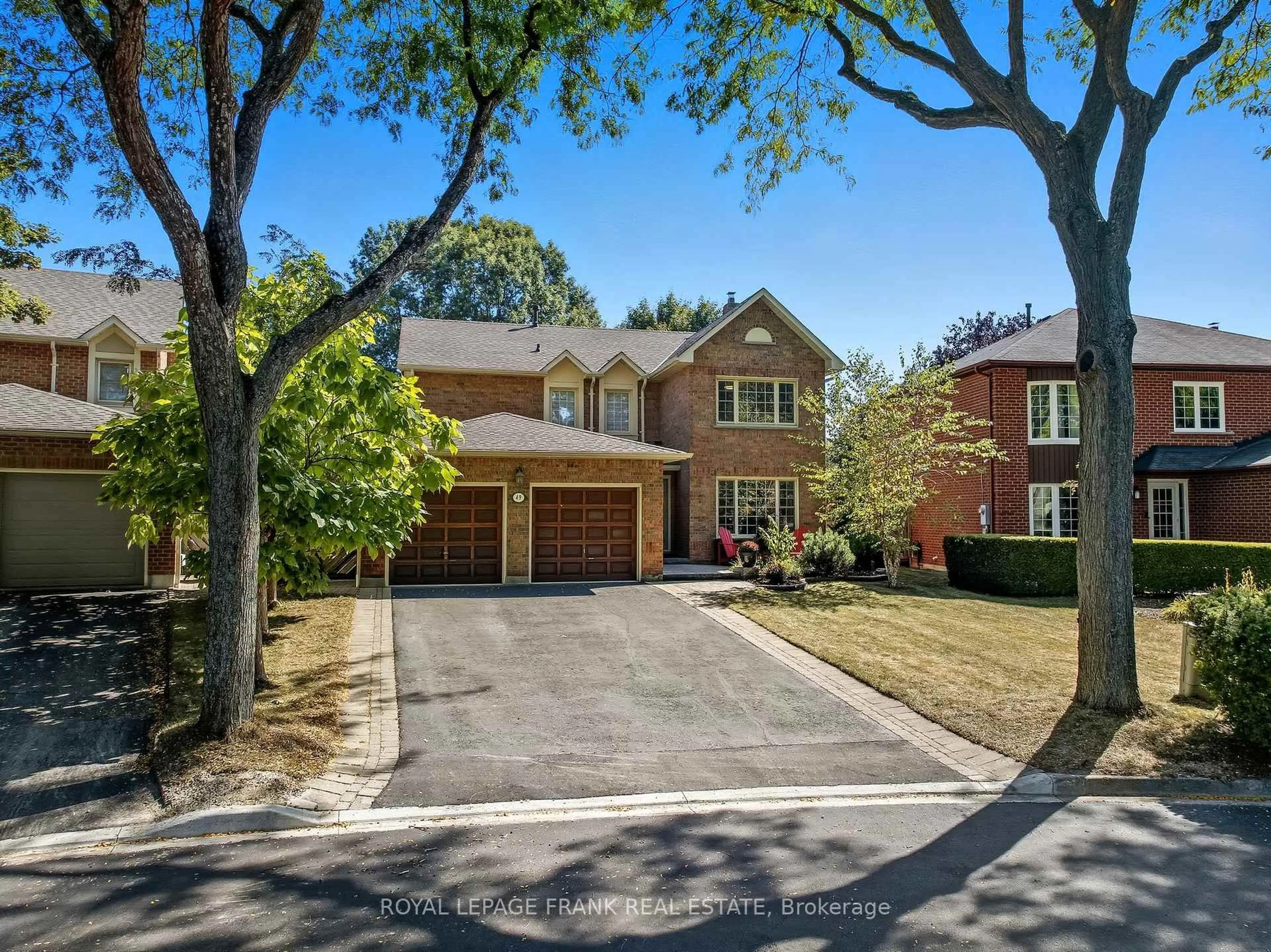 Home with brick exterior material, street for 49 Rice Dr, Whitby Ontario L1N 7Z3
