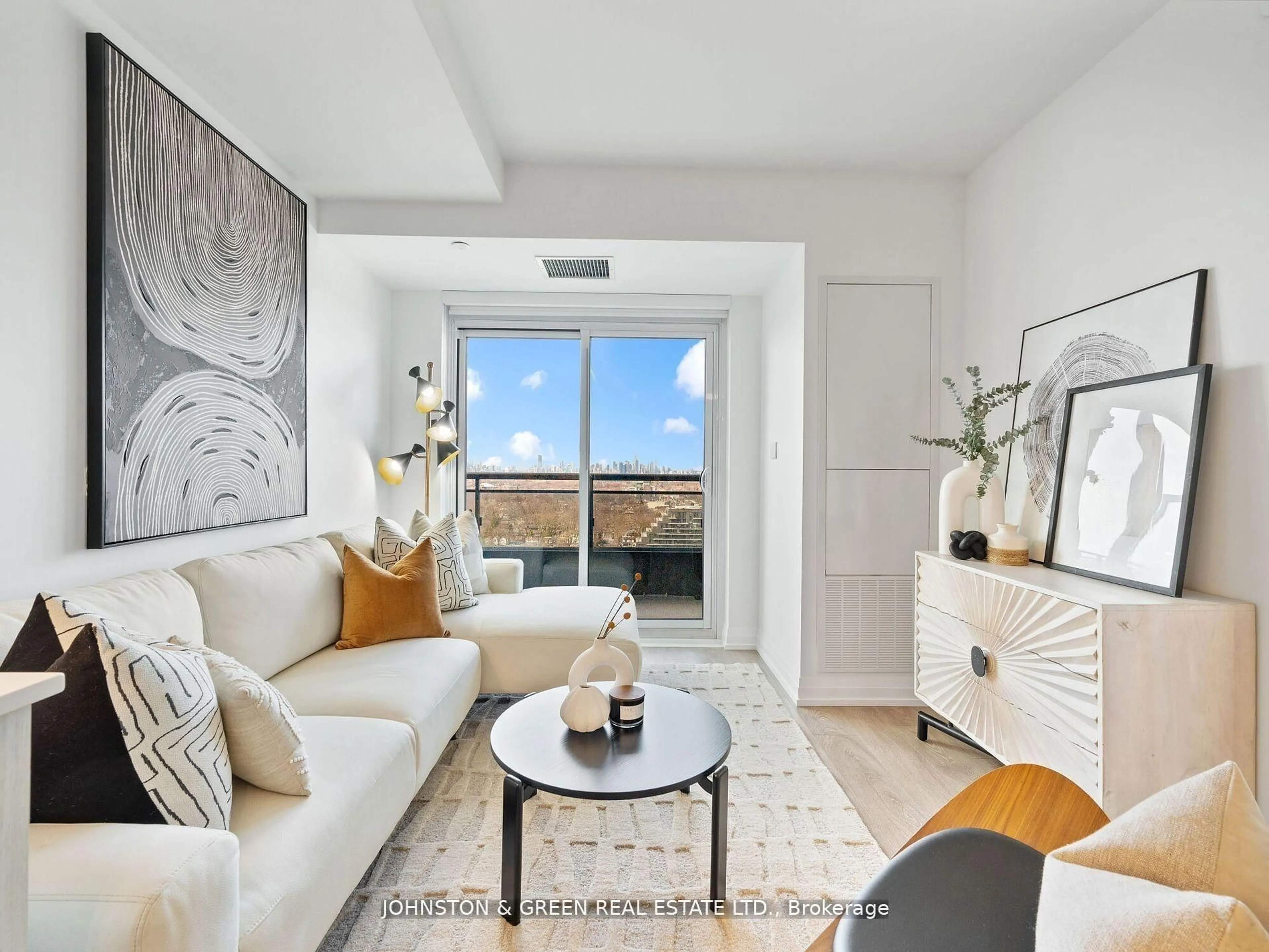 Living room with furniture, unknown for 286 Main St #1910, Toronto Ontario M4C 0B3