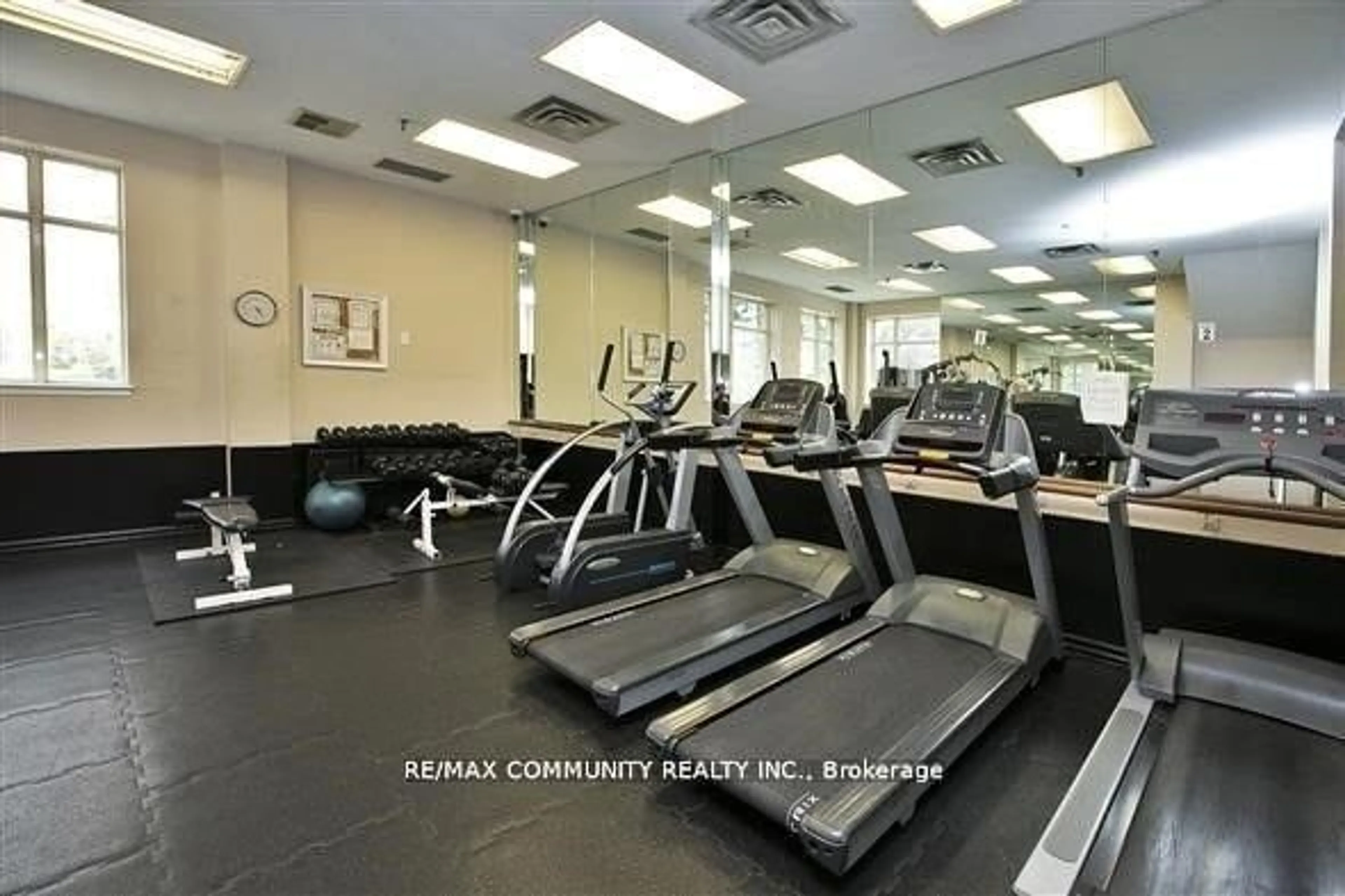 Gym or fitness room for 430 McLevin Ave #1110, Toronto Ontario M1B 5P1