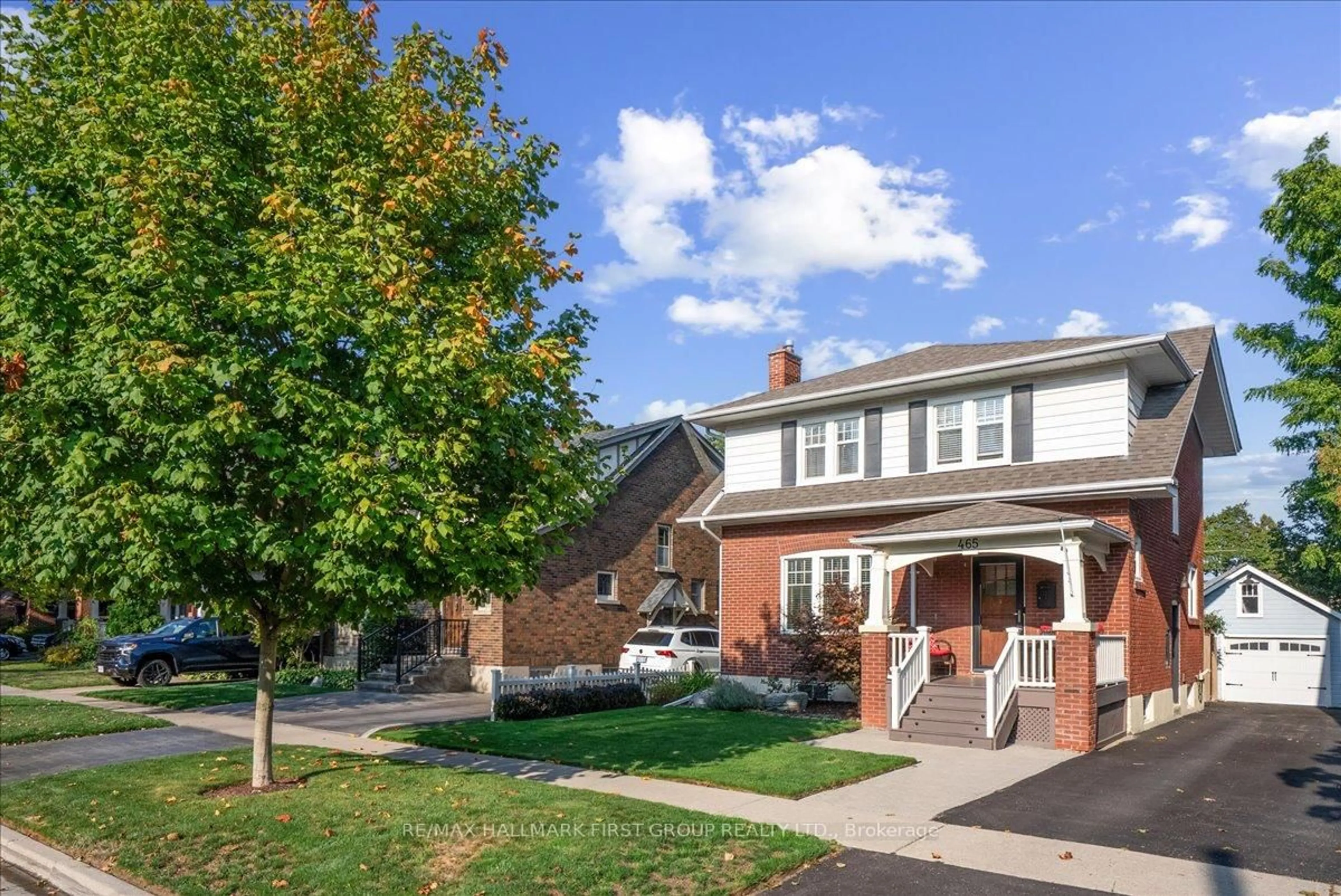 Home with brick exterior material, street for 465 Masson St, Oshawa Ontario L1G 5A1