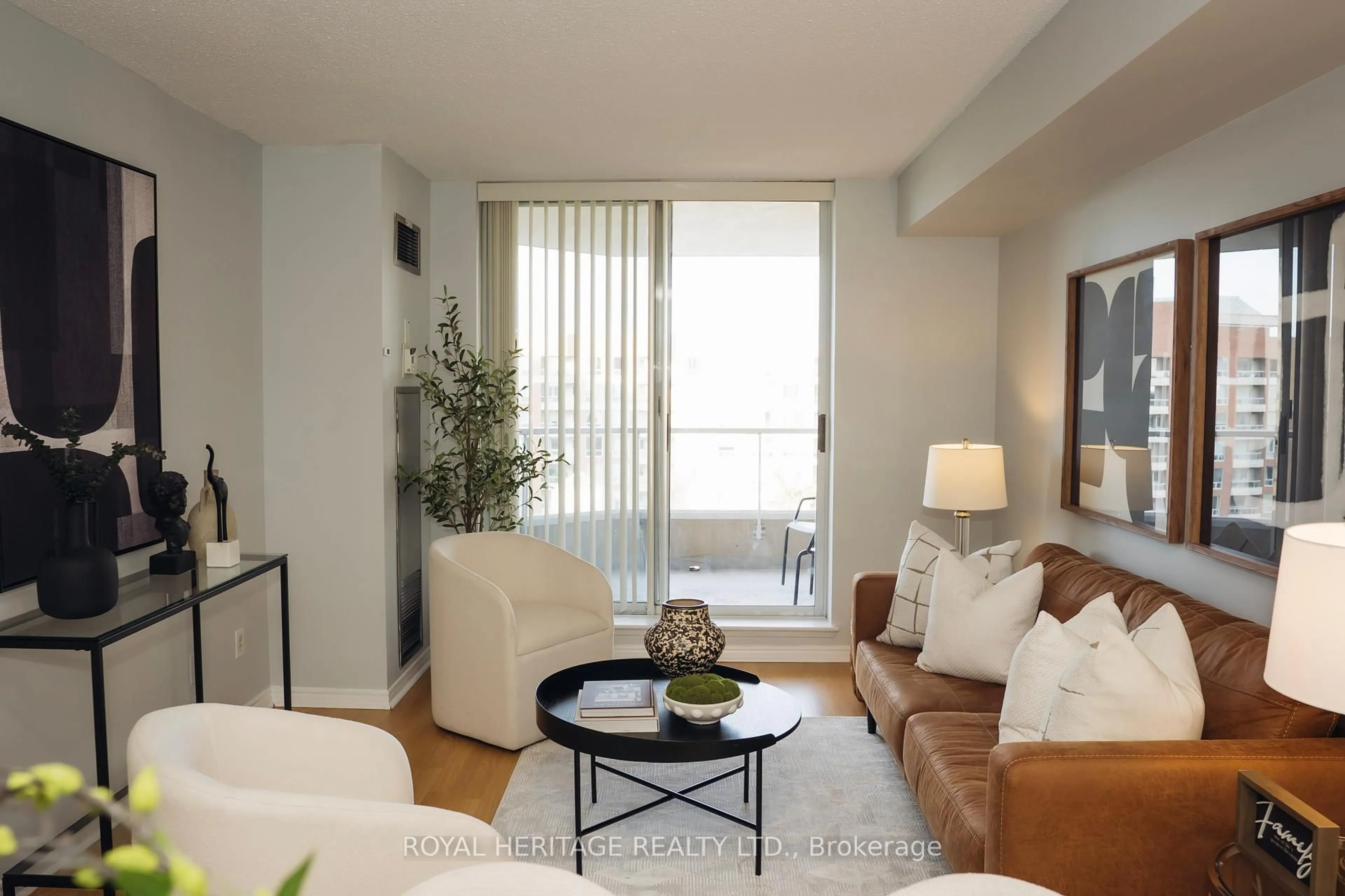 Living room with furniture, unknown for 400 Mclevin Ave #704, Toronto Ontario M1B 5J4