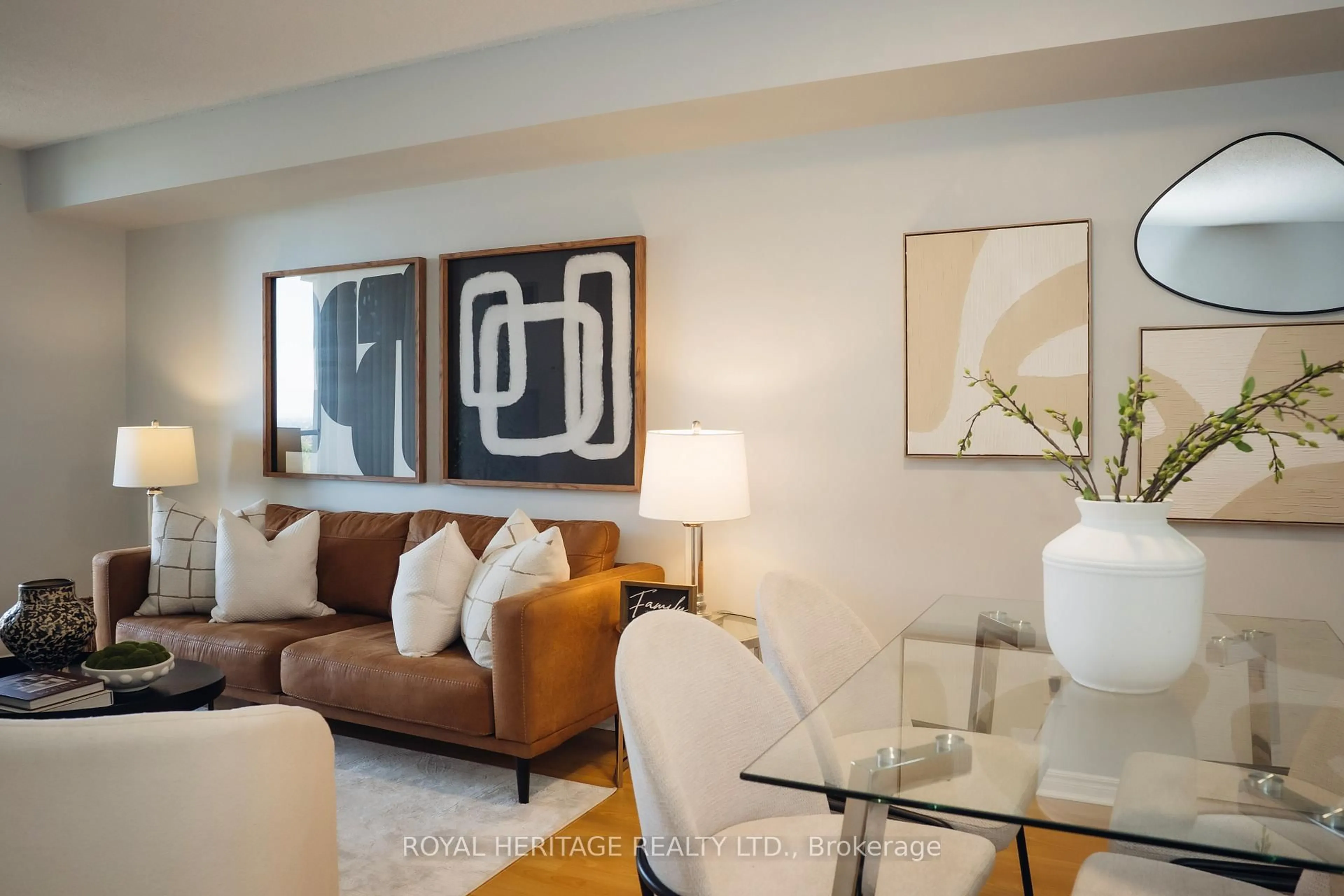 Living room with furniture, unknown for 400 Mclevin Ave #704, Toronto Ontario M1B 5J4
