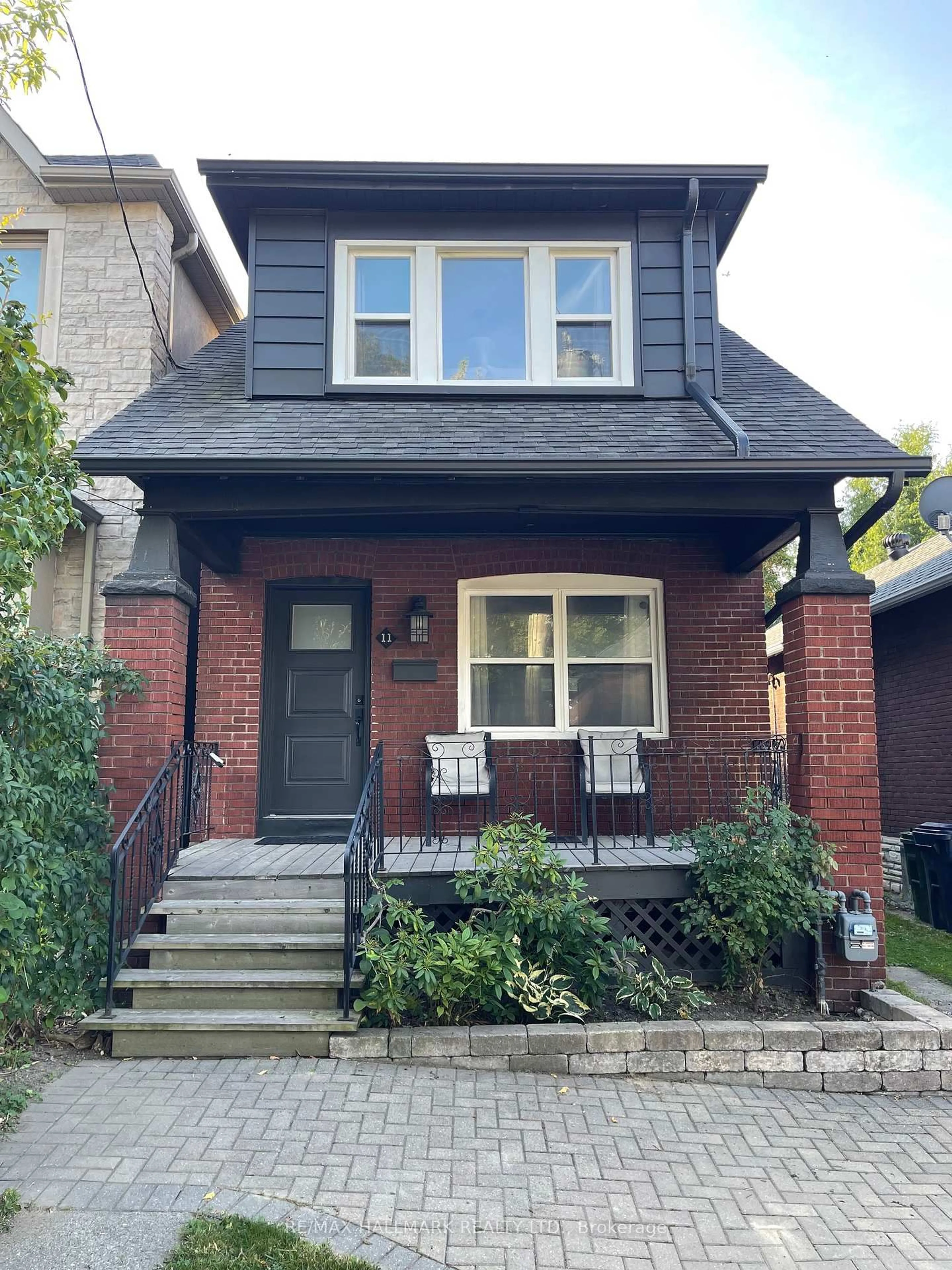 Home with brick exterior material, street for 11 Denton Ave, Toronto Ontario M4C 1T7