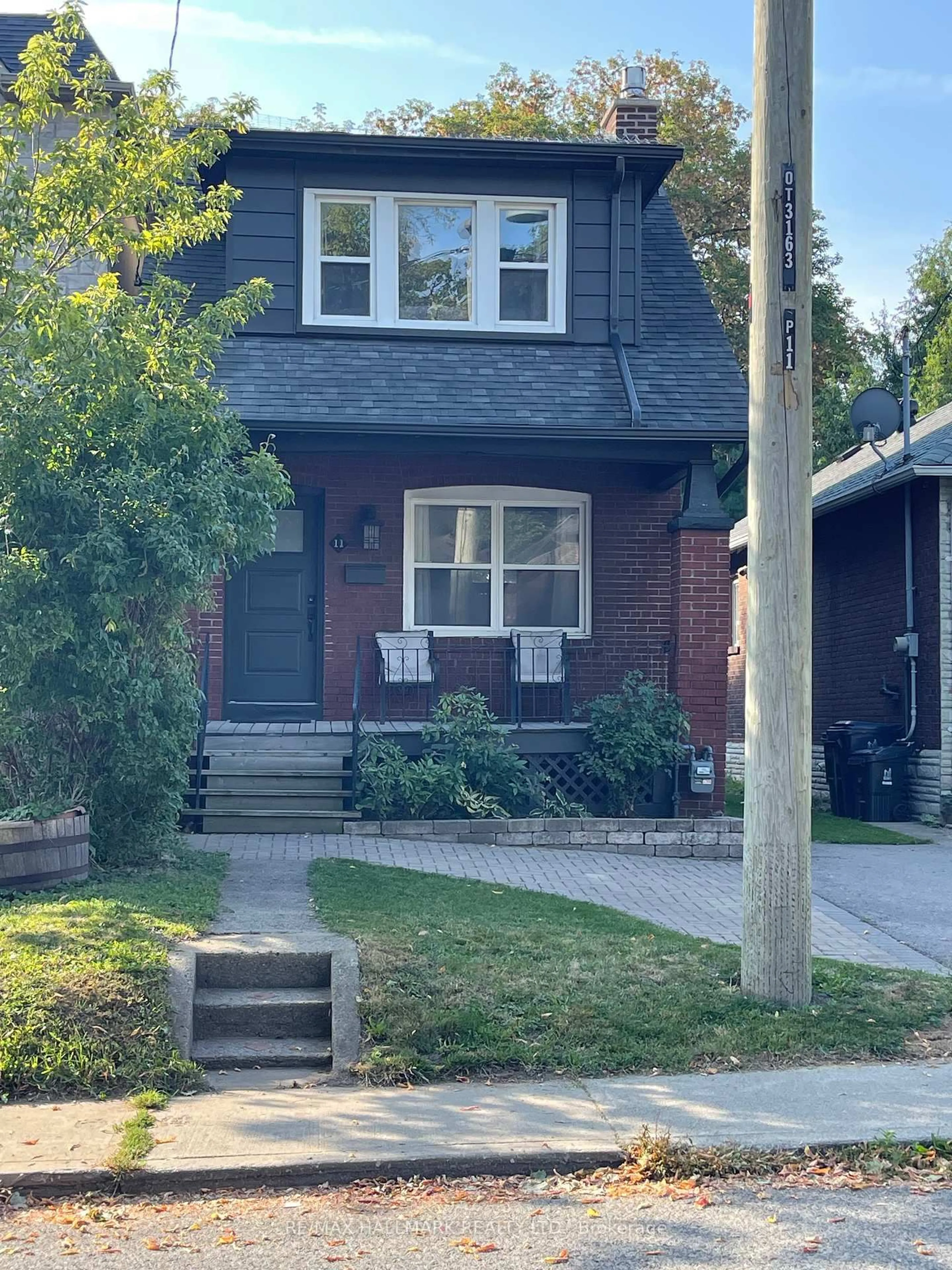 Home with brick exterior material, street for 11 Denton Ave, Toronto Ontario M4C 1T7