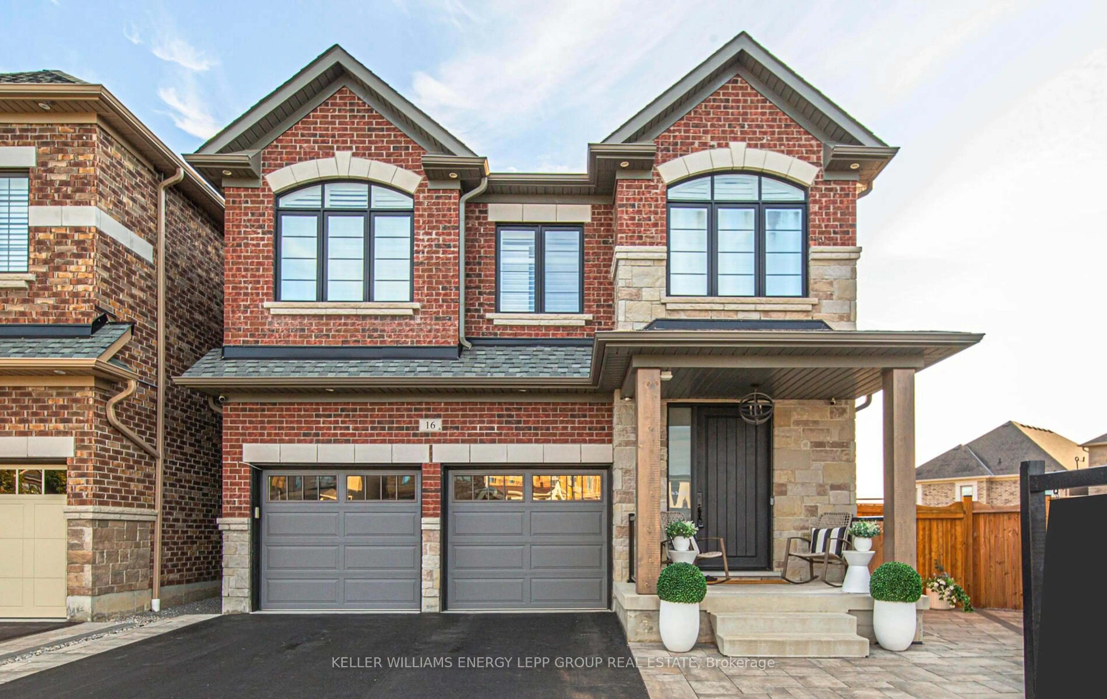 Home with brick exterior material, street for 16 Dumaine St, Whitby Ontario L1P 0G8