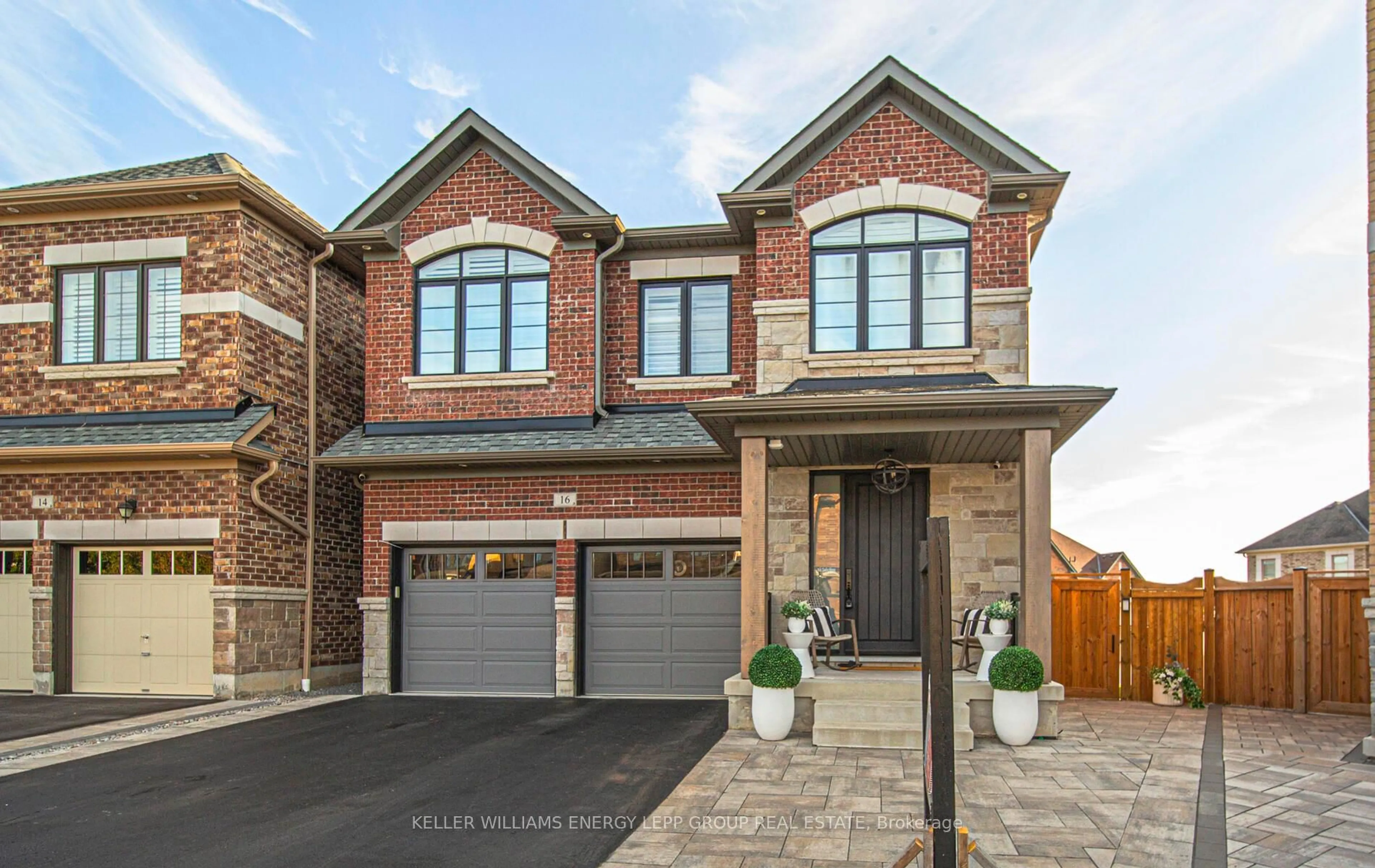 Home with brick exterior material, street for 16 Dumaine St, Whitby Ontario L1P 0G8