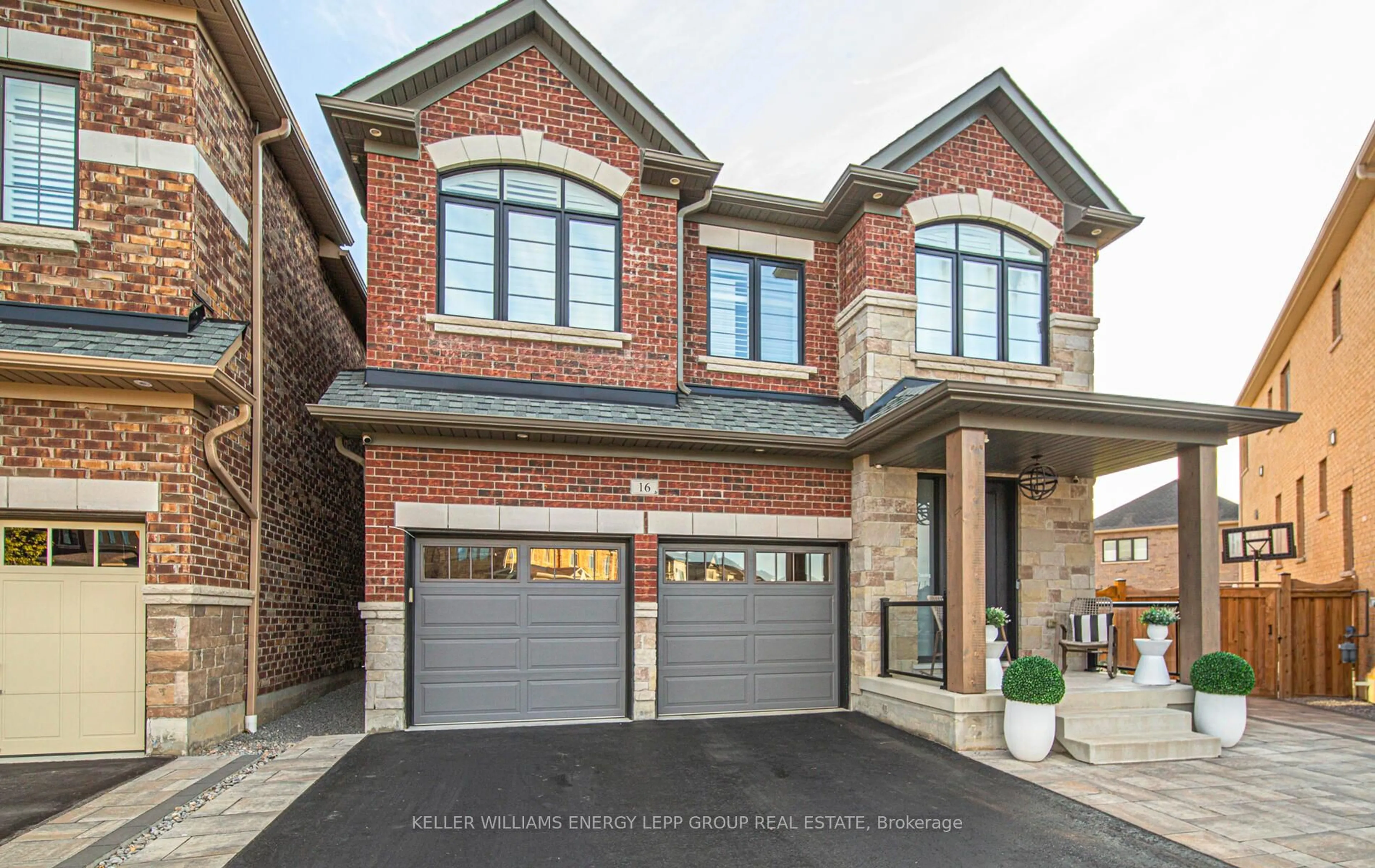 Home with brick exterior material, street for 16 Dumaine St, Whitby Ontario L1P 0G8