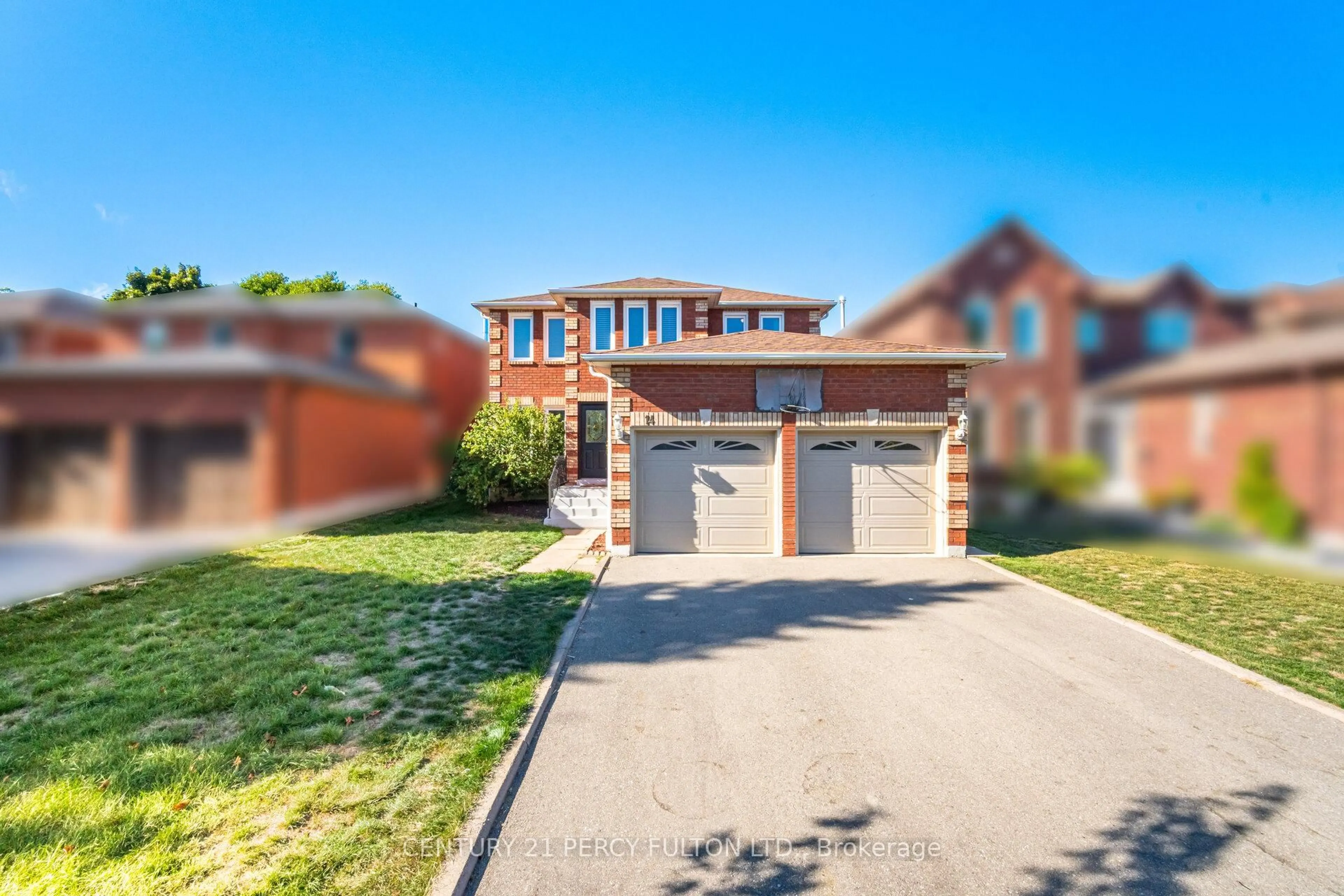 Home with brick exterior material, street for 14 Keeble Cres, Ajax Ontario L1T 3R8