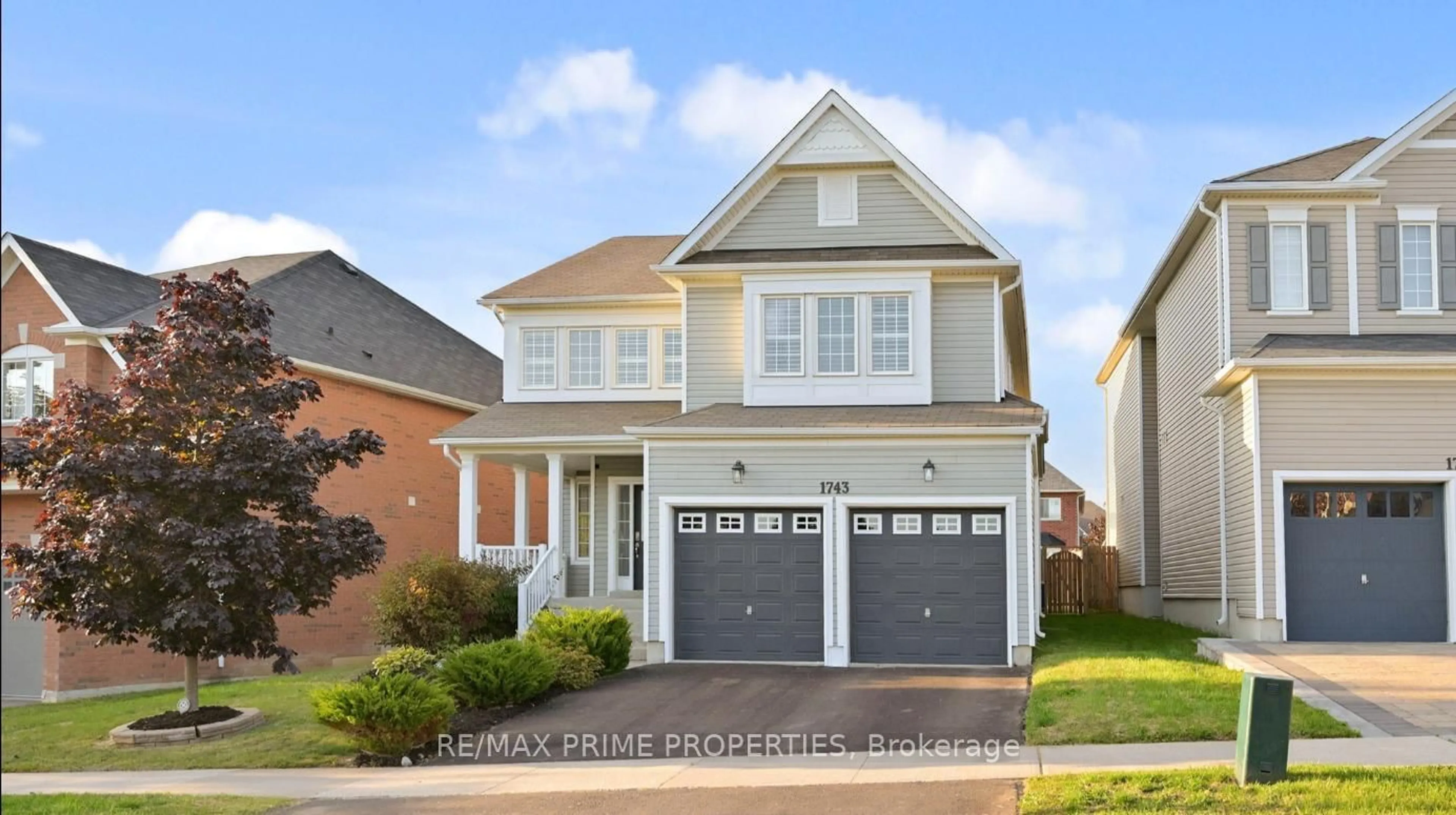 Home with brick exterior material, street for 1743 Goldsmith Dr, Oshawa Ontario L1K 0R3