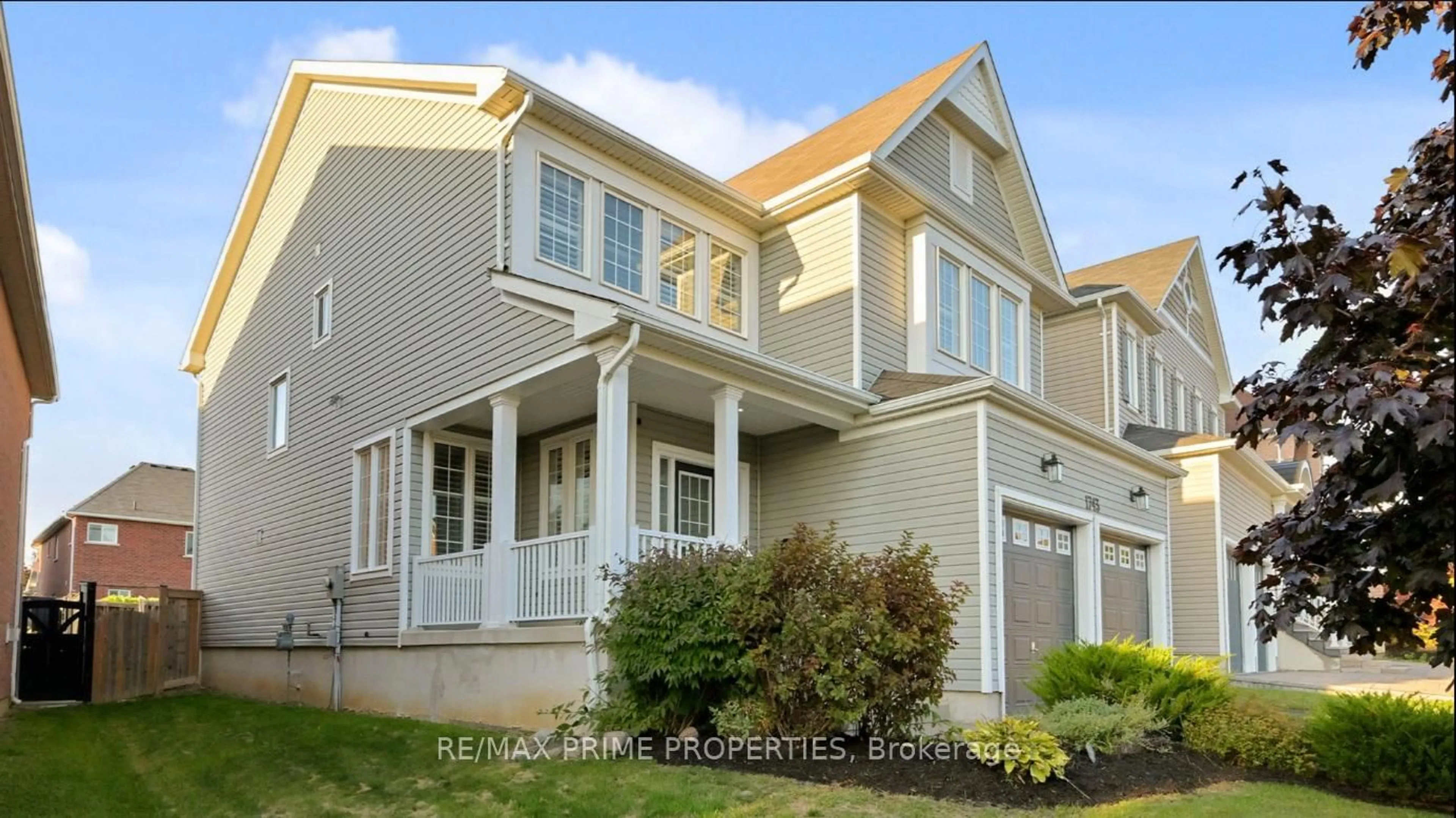 Home with vinyl exterior material, street for 1743 Goldsmith Dr, Oshawa Ontario L1K 0R3