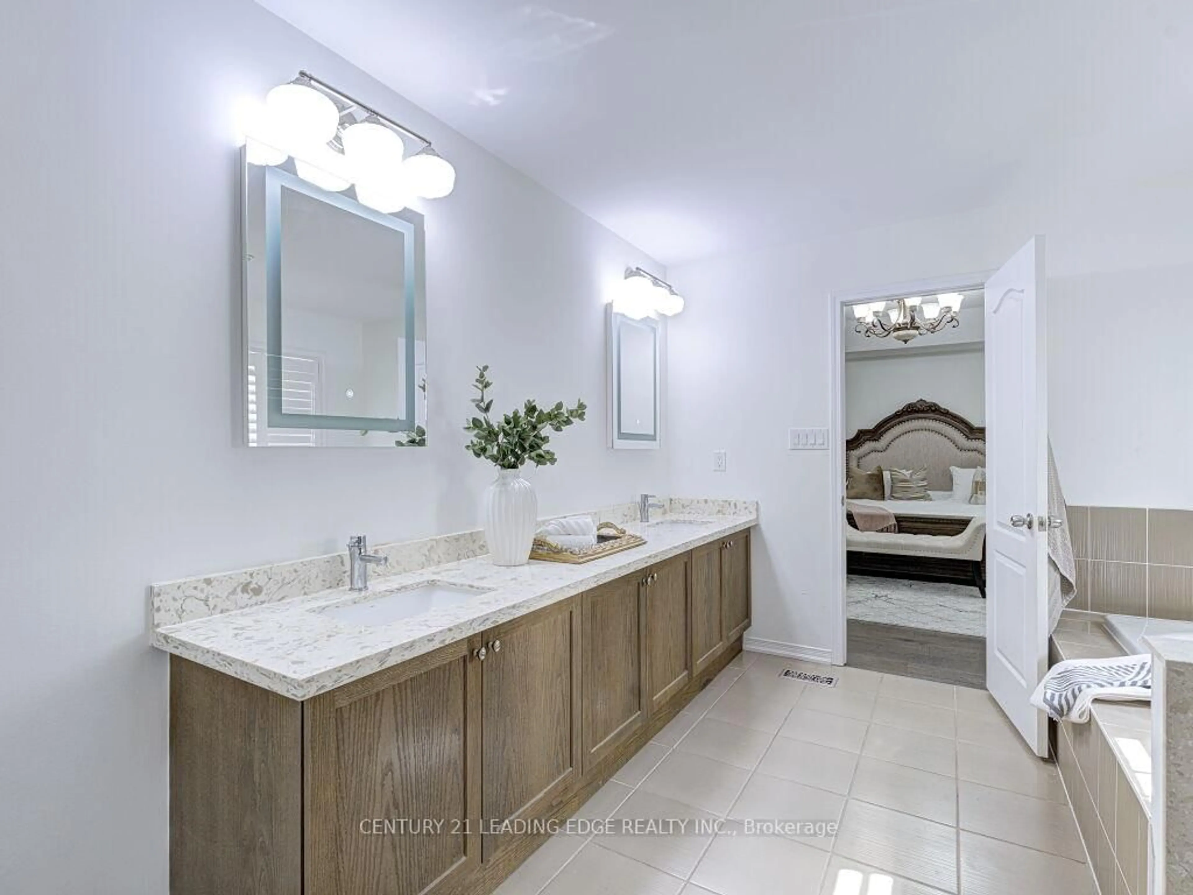 Contemporary bathroom, ceramic/tile floor for 39 Butson Cres, Clarington Ontario L1C 0S5