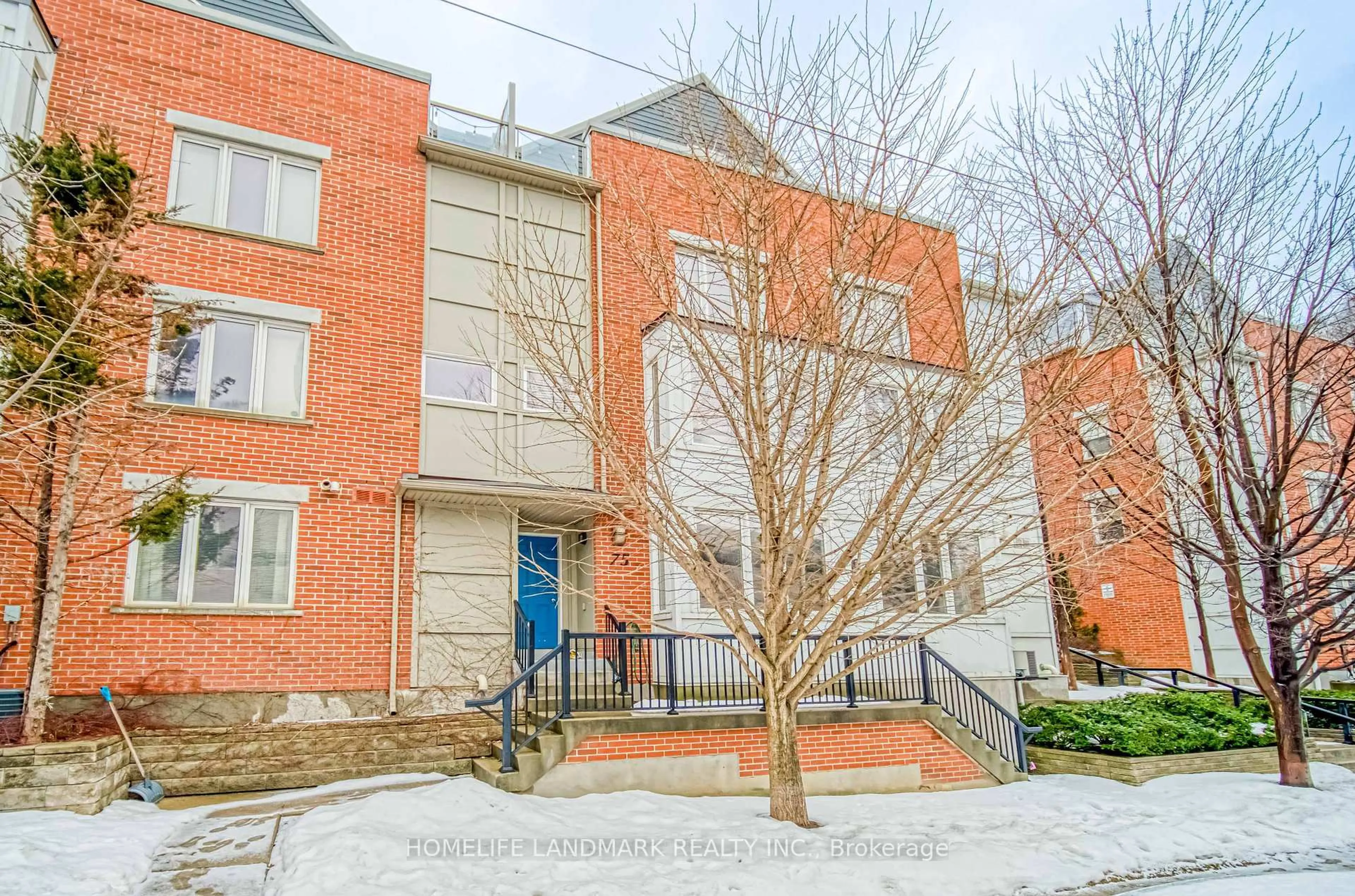 Home with brick exterior material, street for 75 Carroll St, Toronto Ontario M4M 3G3