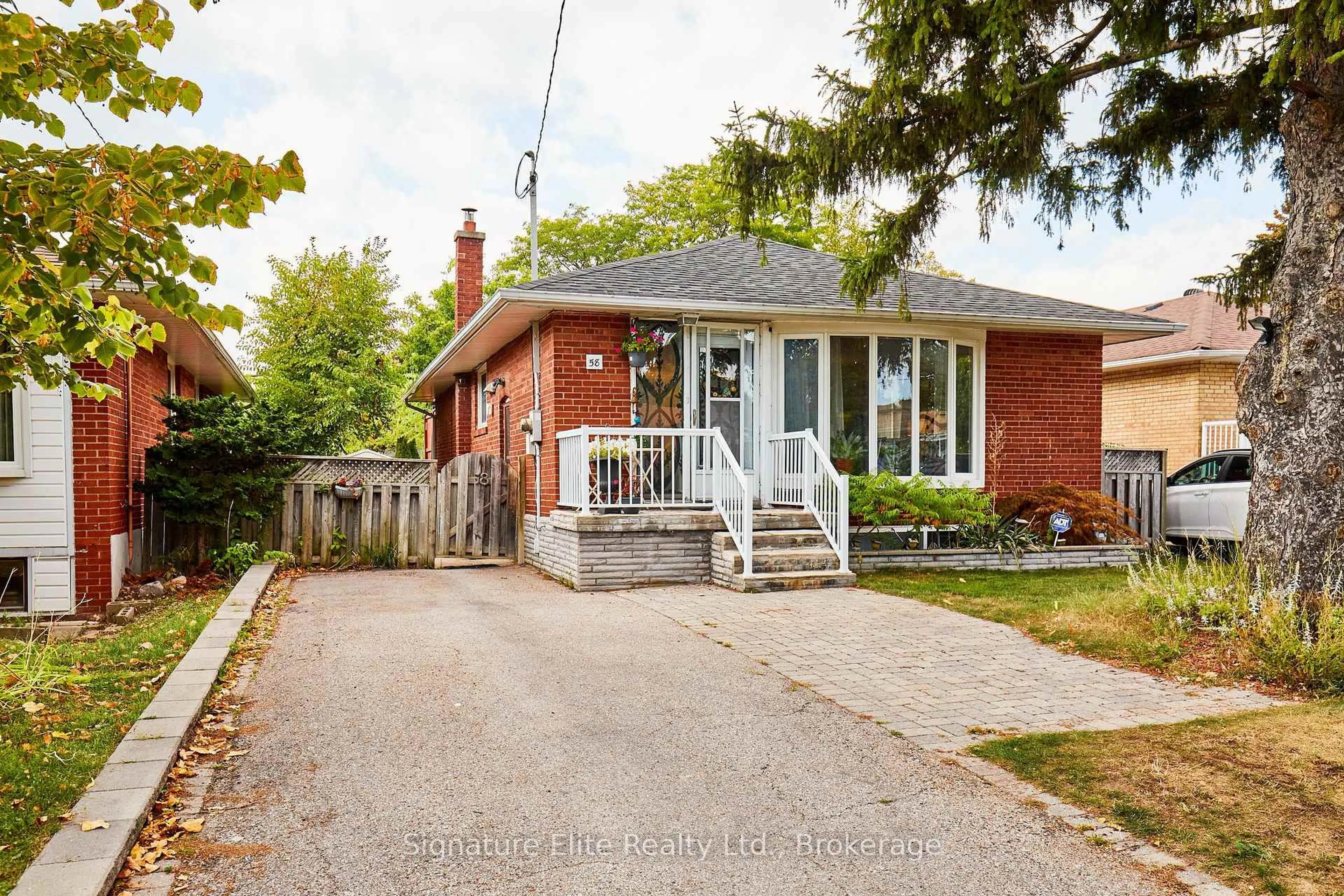 Home with brick exterior material, street for 58 Kootenay Cres, Toronto Ontario M1J 1R9