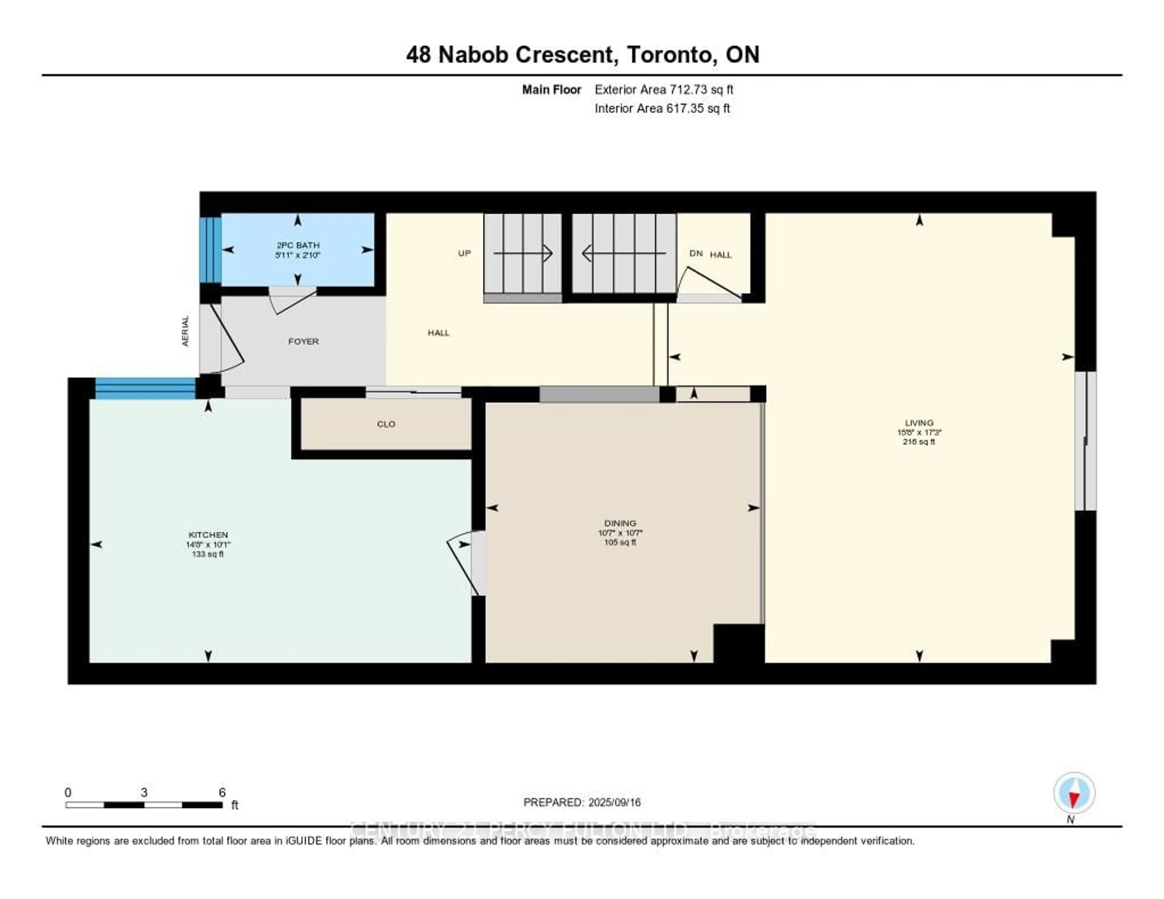 Floor plan for 48 Nabob Cres, Toronto Ontario M1B 2Z2