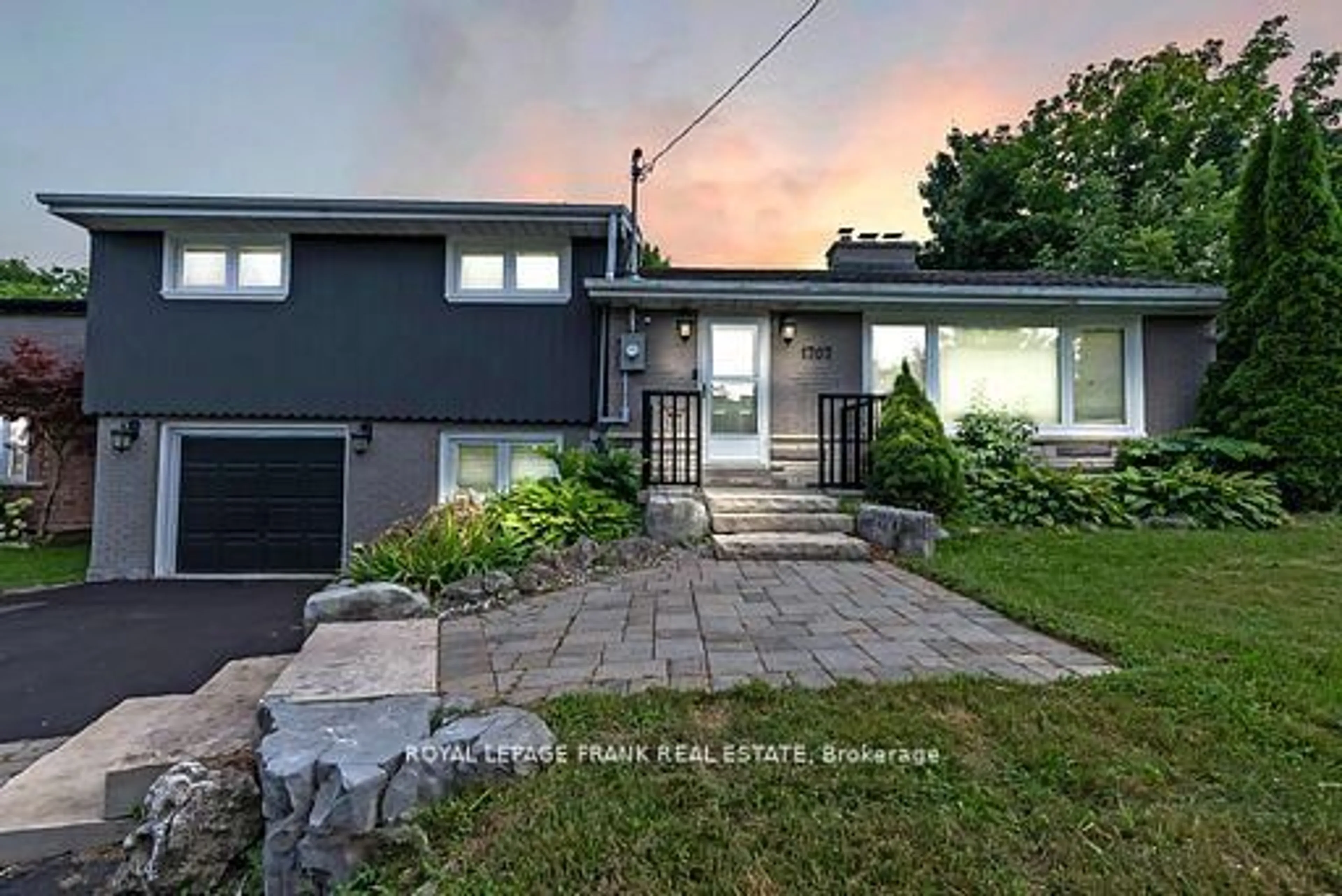 A pic from outside/outdoor area/front of a property/back of a property/a pic from drone, street for 1707 Highway 2 Rd, Clarington Ontario L1E 0A3