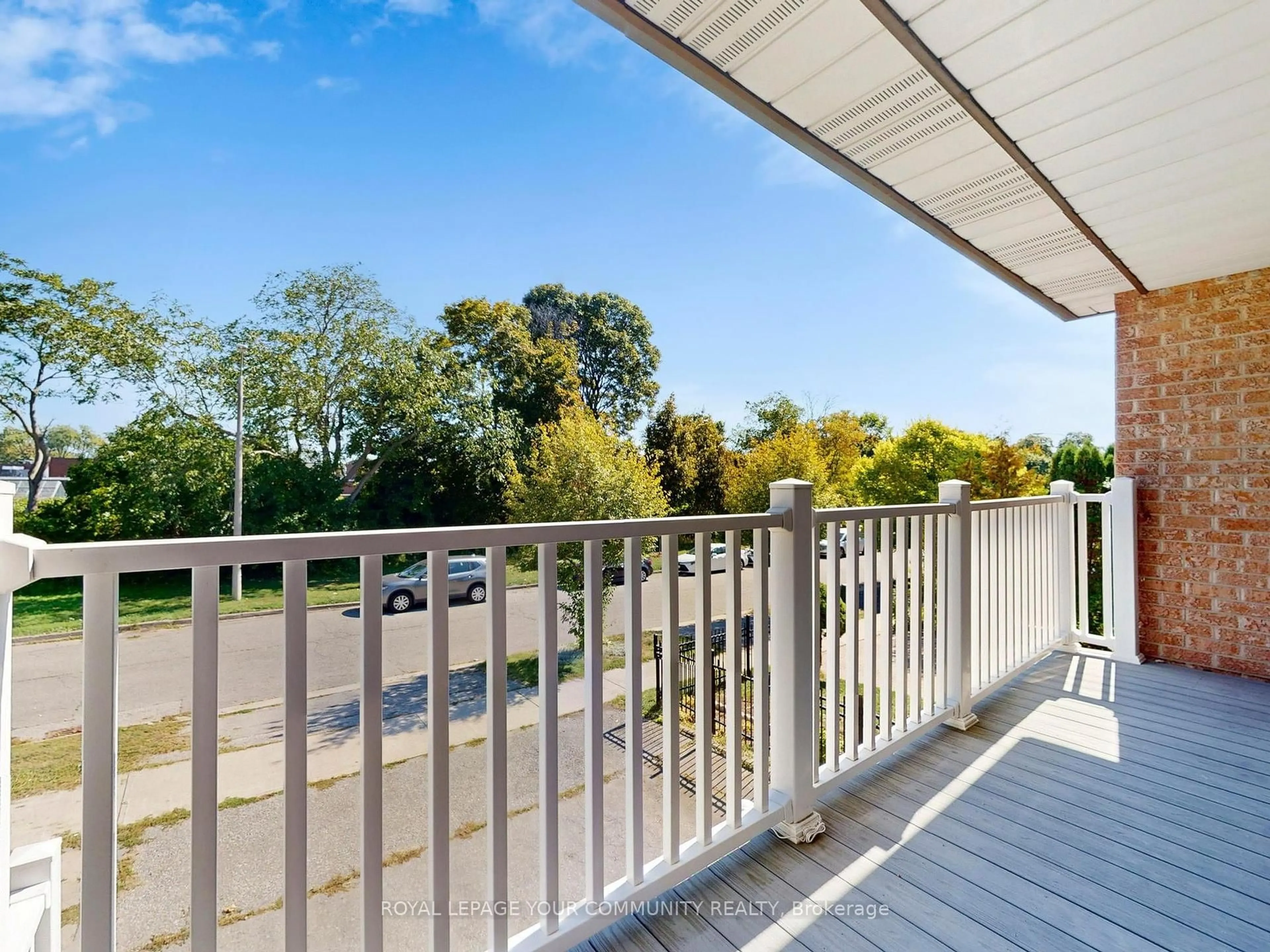 Balcony in the apartment, unknown for 54 Emcarr Dr, Toronto Ontario M1E 5A1