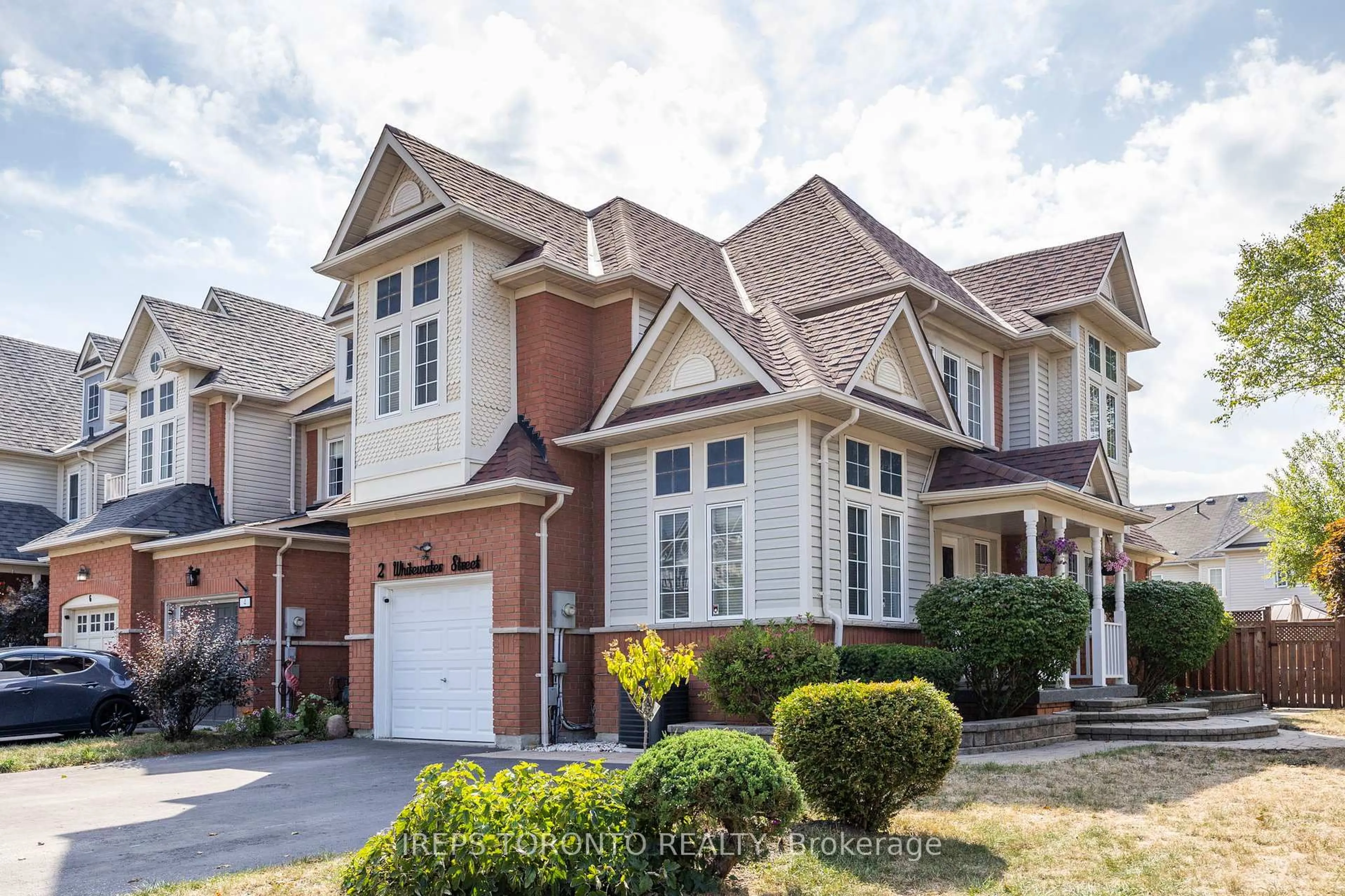 Home with brick exterior material, street for 2 Whitewater St, Whitby Ontario L1R 2S9