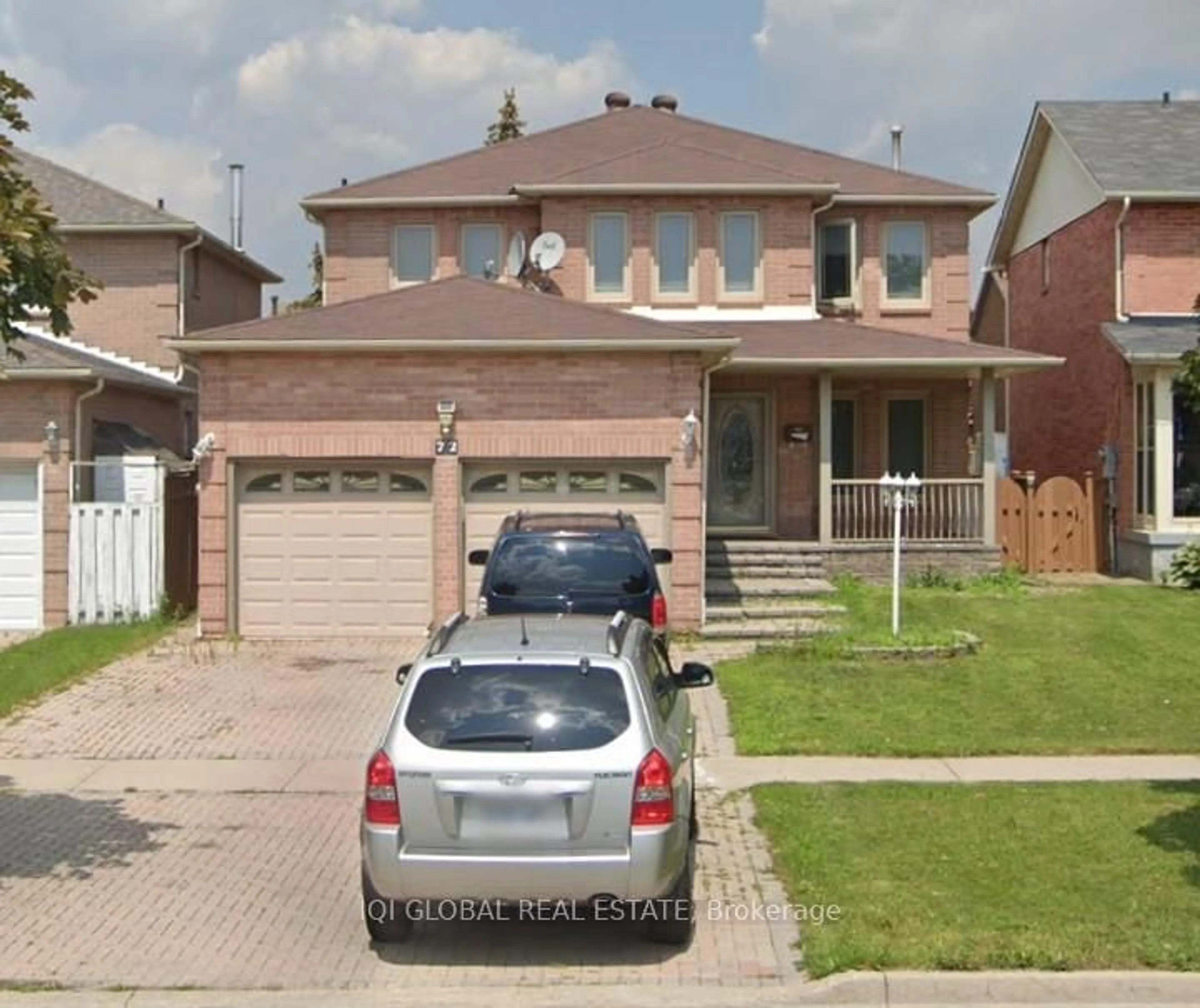 Home with brick exterior material, street for 72 Magill Dr, Ajax Ontario L1T 3K7