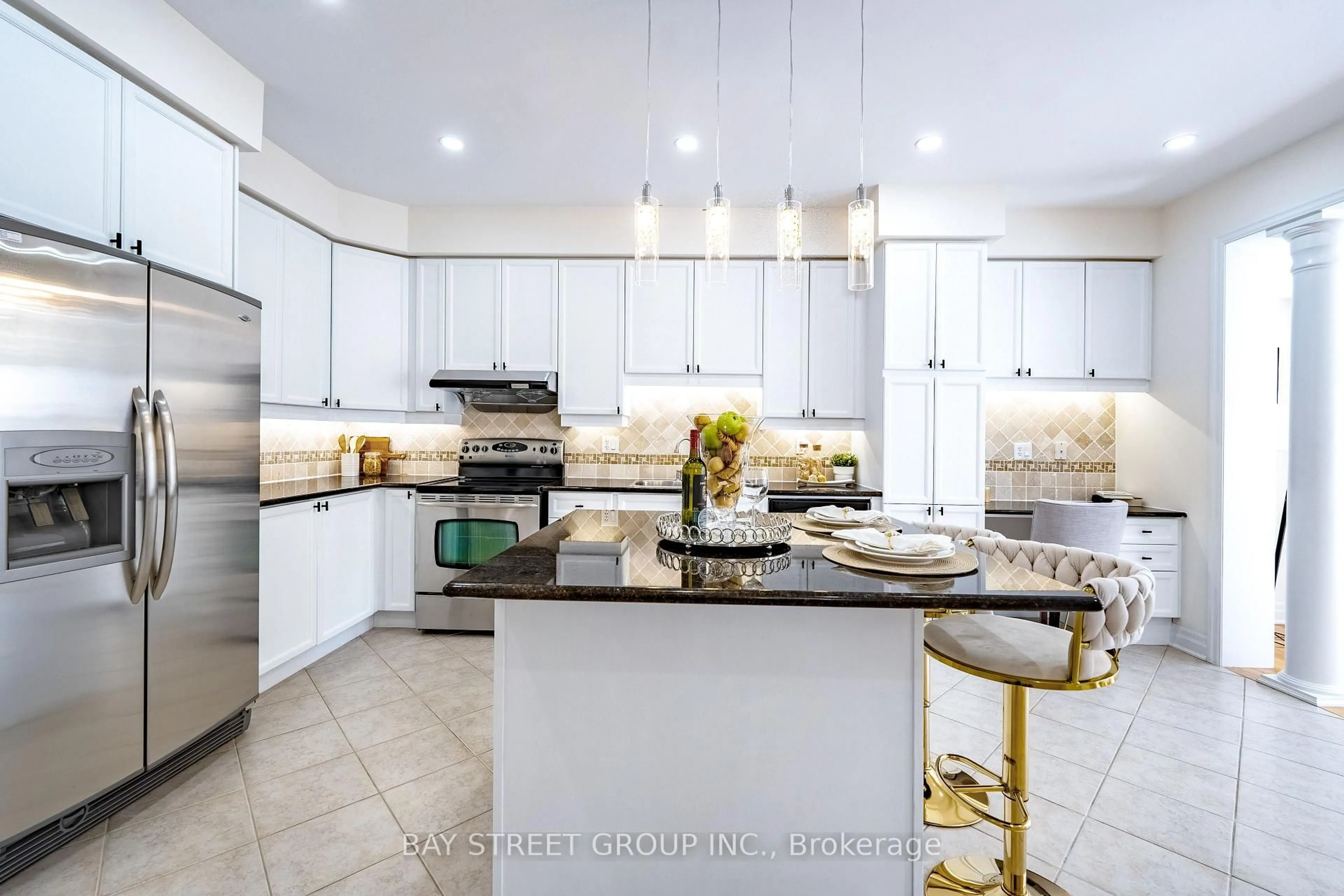 Contemporary kitchen, ceramic/tile floor for 15A Ferguson St, Toronto Ontario M1L 0C2