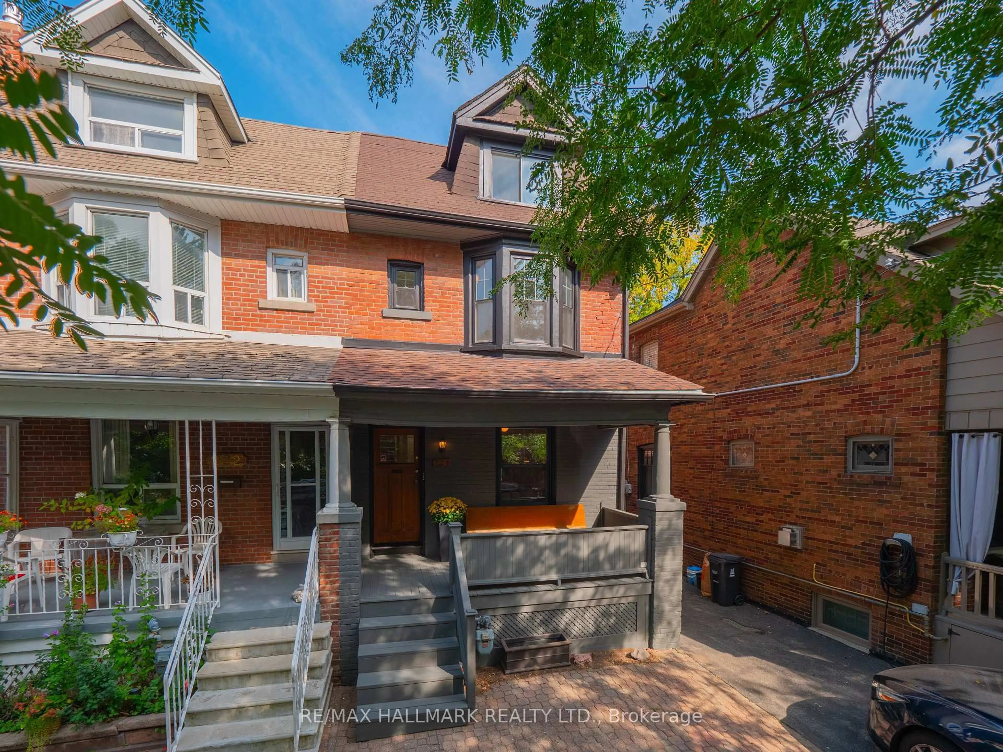 Home with brick exterior material, street for 224 Fulton Ave, Toronto Ontario M4K 1Y5